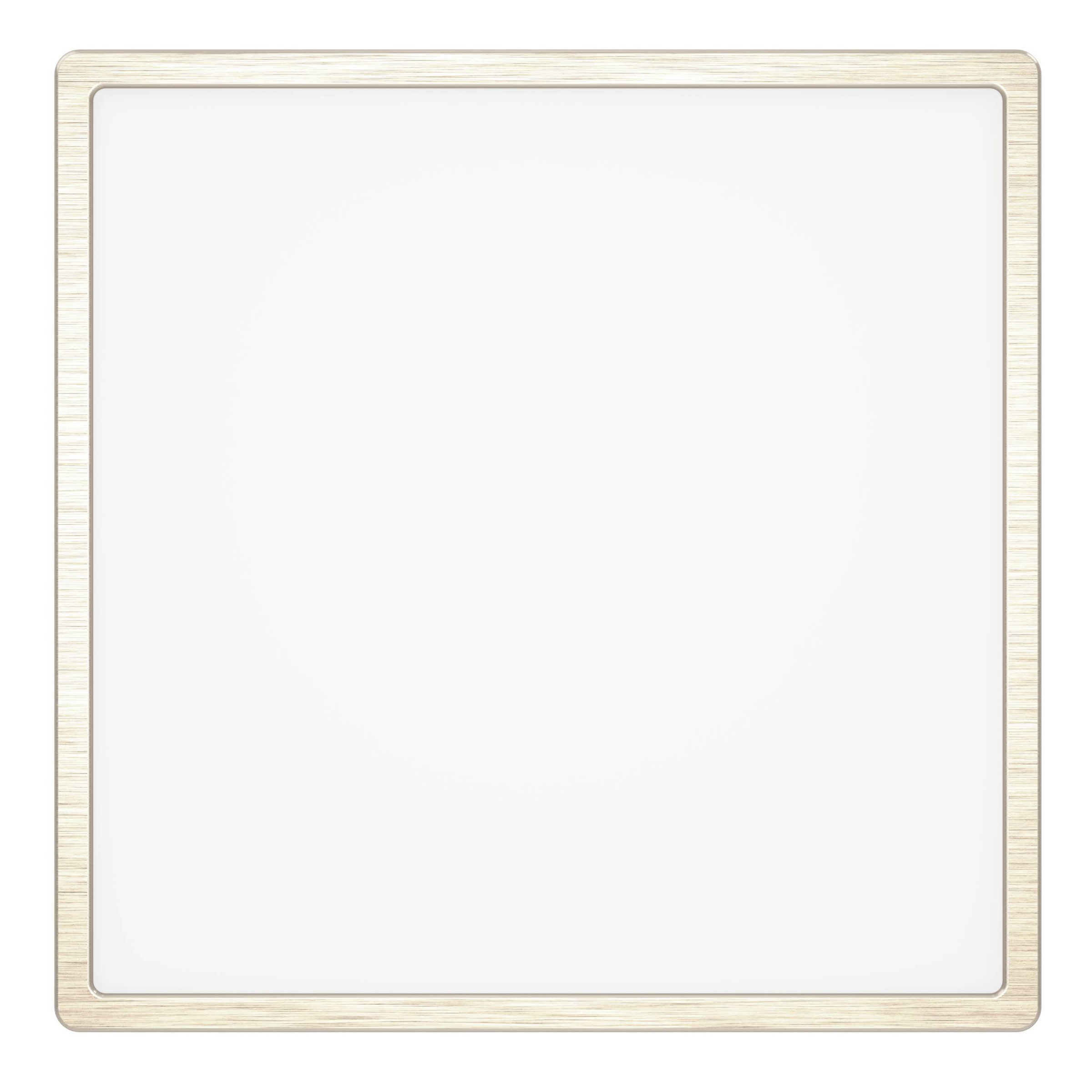 EGLO Aufbauleuchte »Fueva 6 Deckenleuchte, Metall und Kunststoff, Deckenbeleuchtung, Lampe« LED-Modul 1 Stk. Kaltweiß | Neutralweiß | Warmweiß Aufbauleuchte - L29 x B29 x H2,5 cm - nickel-matt - 13W inkl.