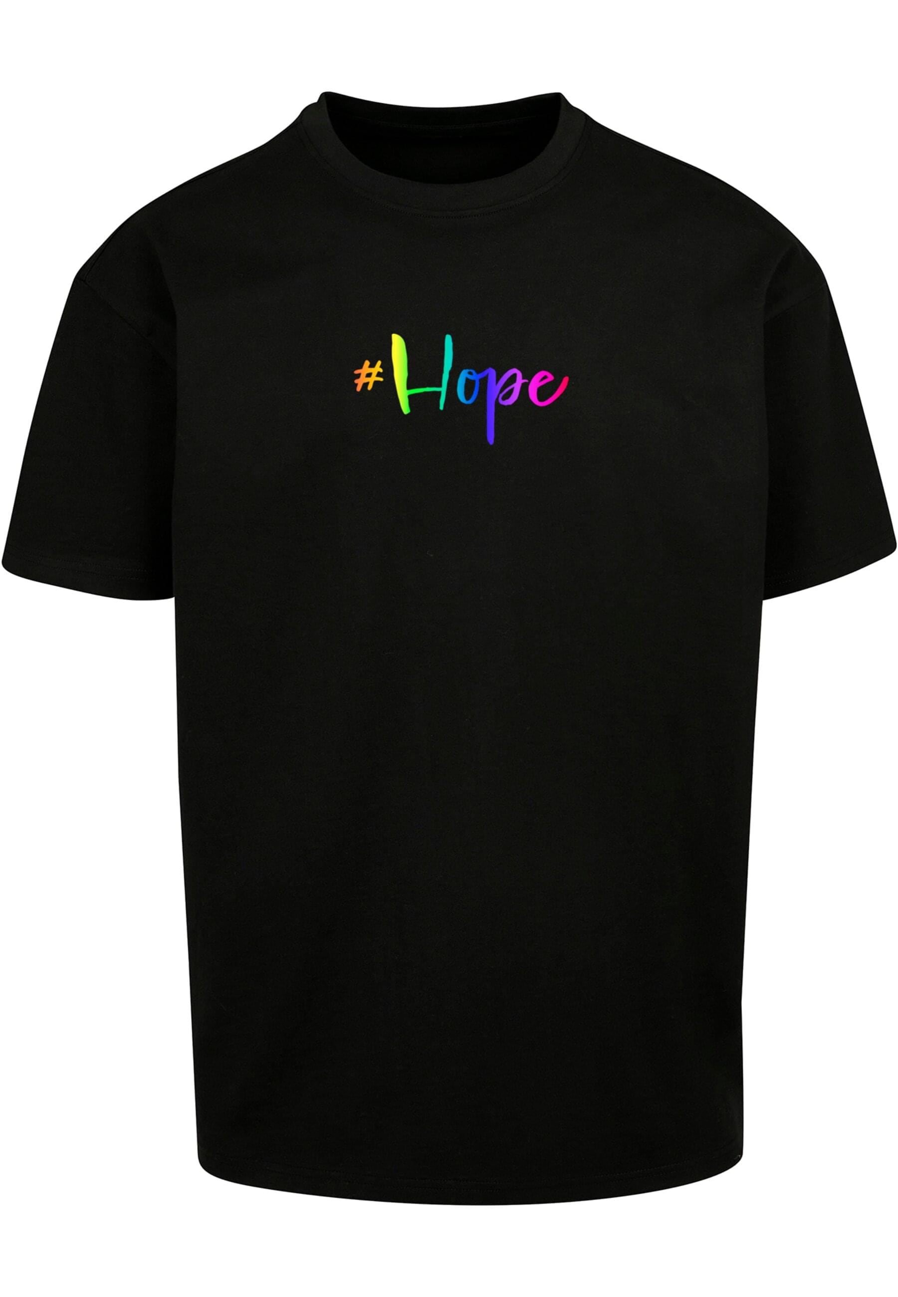 Merchcode T-Shirt "Merchcode Herren Hope Rainbow Heavy Oversized Tee" 1 Stk günstig online kaufen