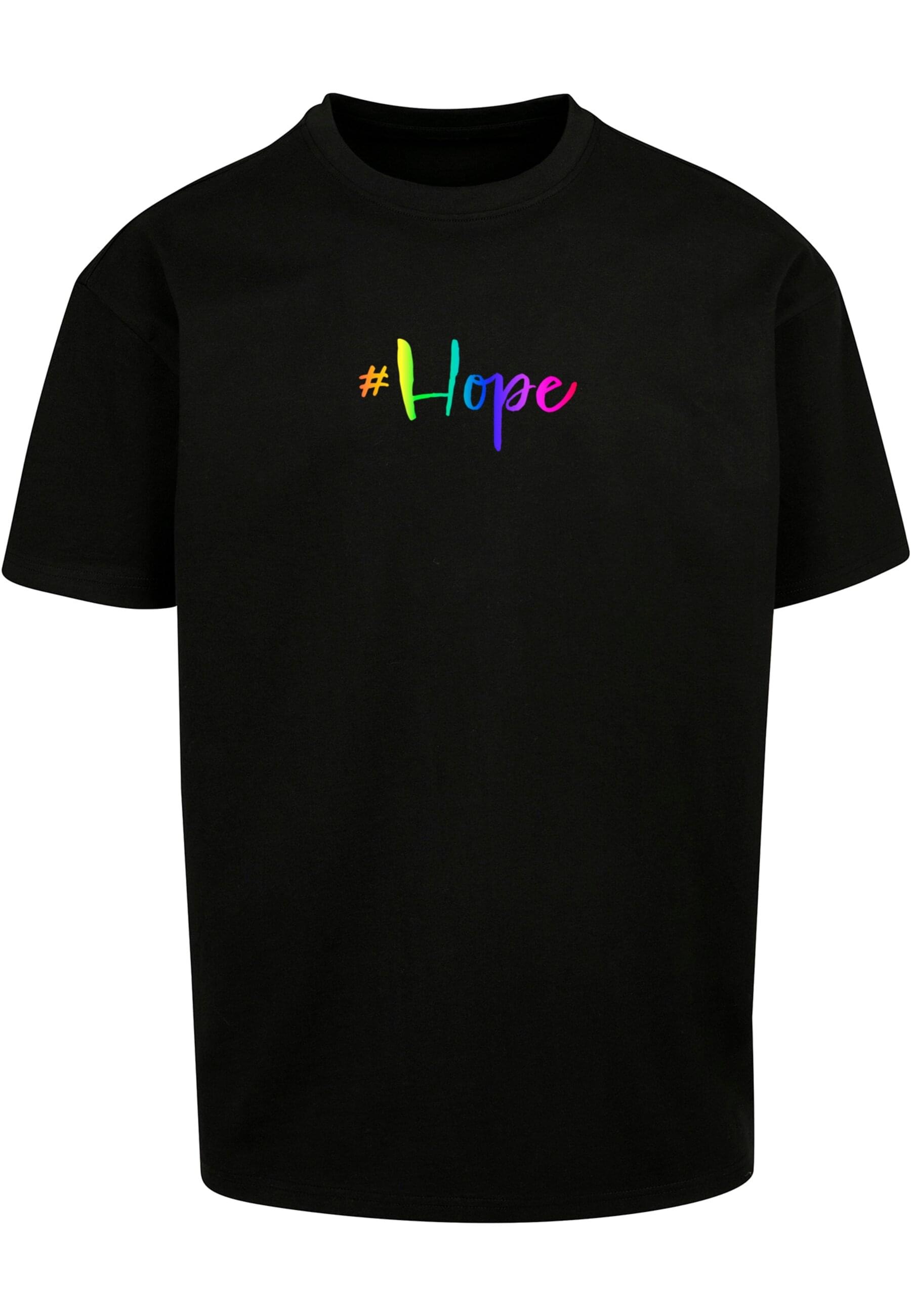 Merchcode T-Shirt "Merchcode Herren Hope Rainbow Heavy Oversized Tee", (1 t günstig online kaufen