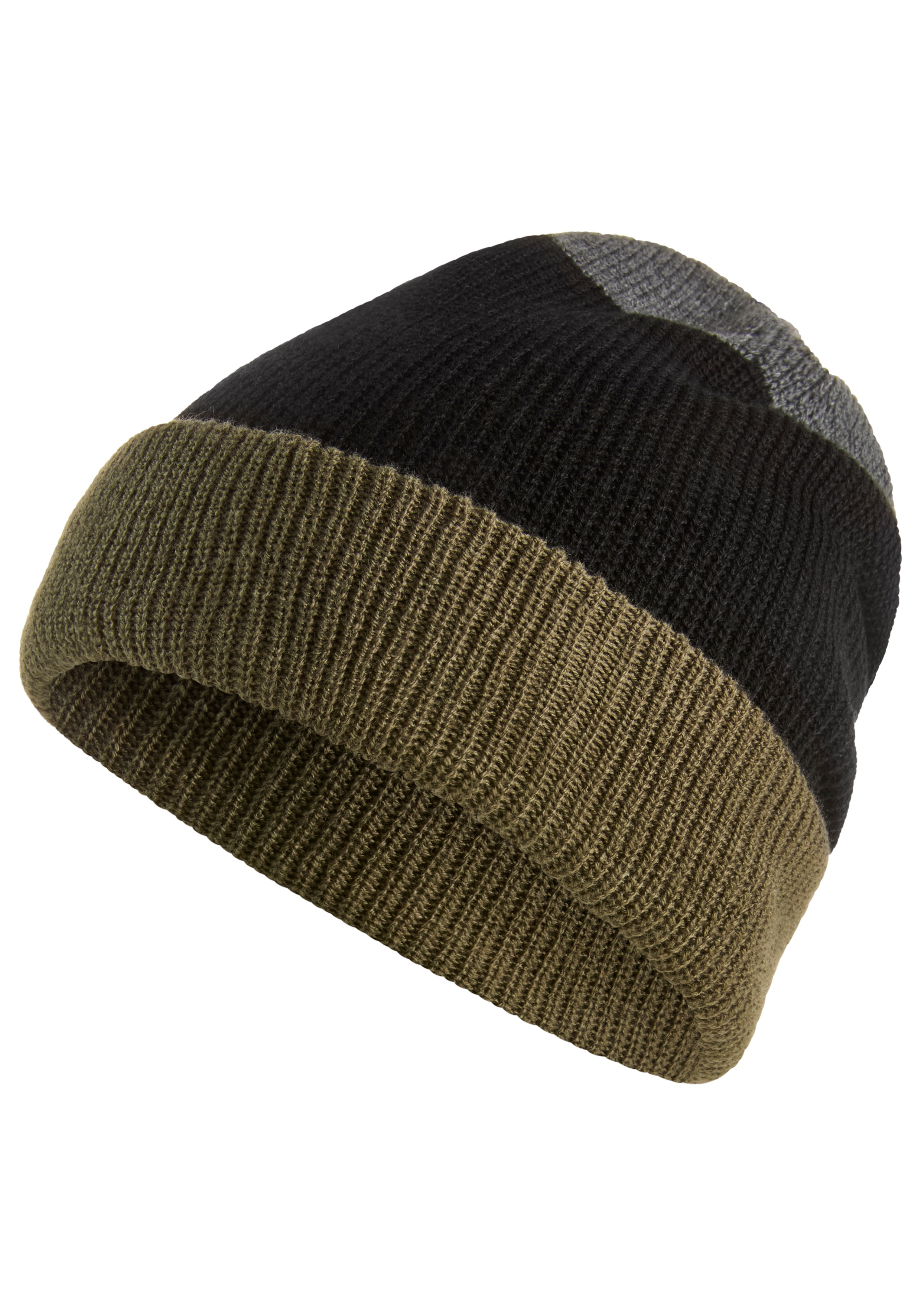 Thumbnail - Mans World Strickmütze im trendigem Colorlocking - NEW