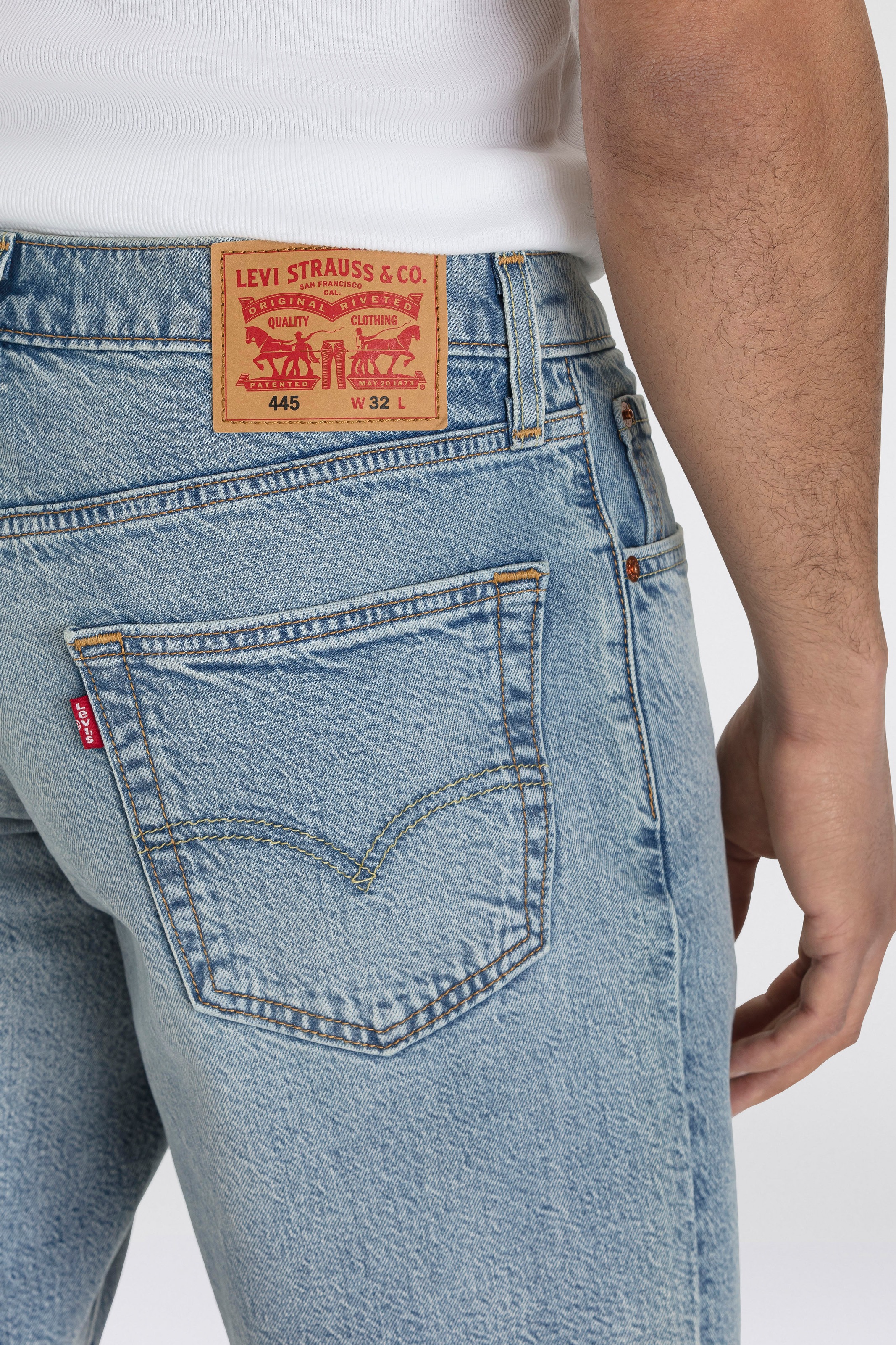 Thumbnail - Levis Jeansshorts "445 ATHLETIC SHORTS" Sommerhose mit Stretchanteil