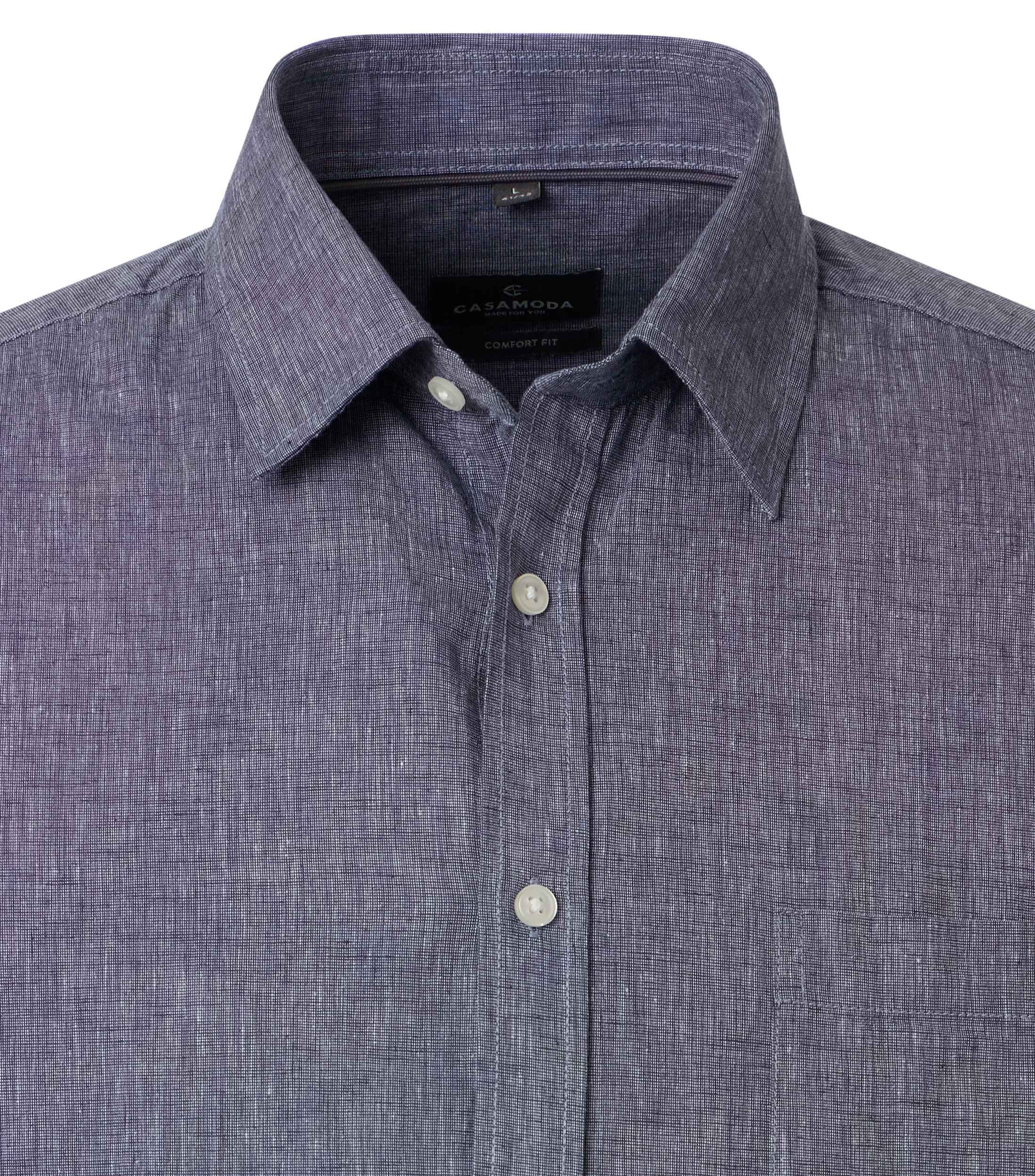 CASAMODA Leinenhemd »CASAMODA Leinenhemd uni«