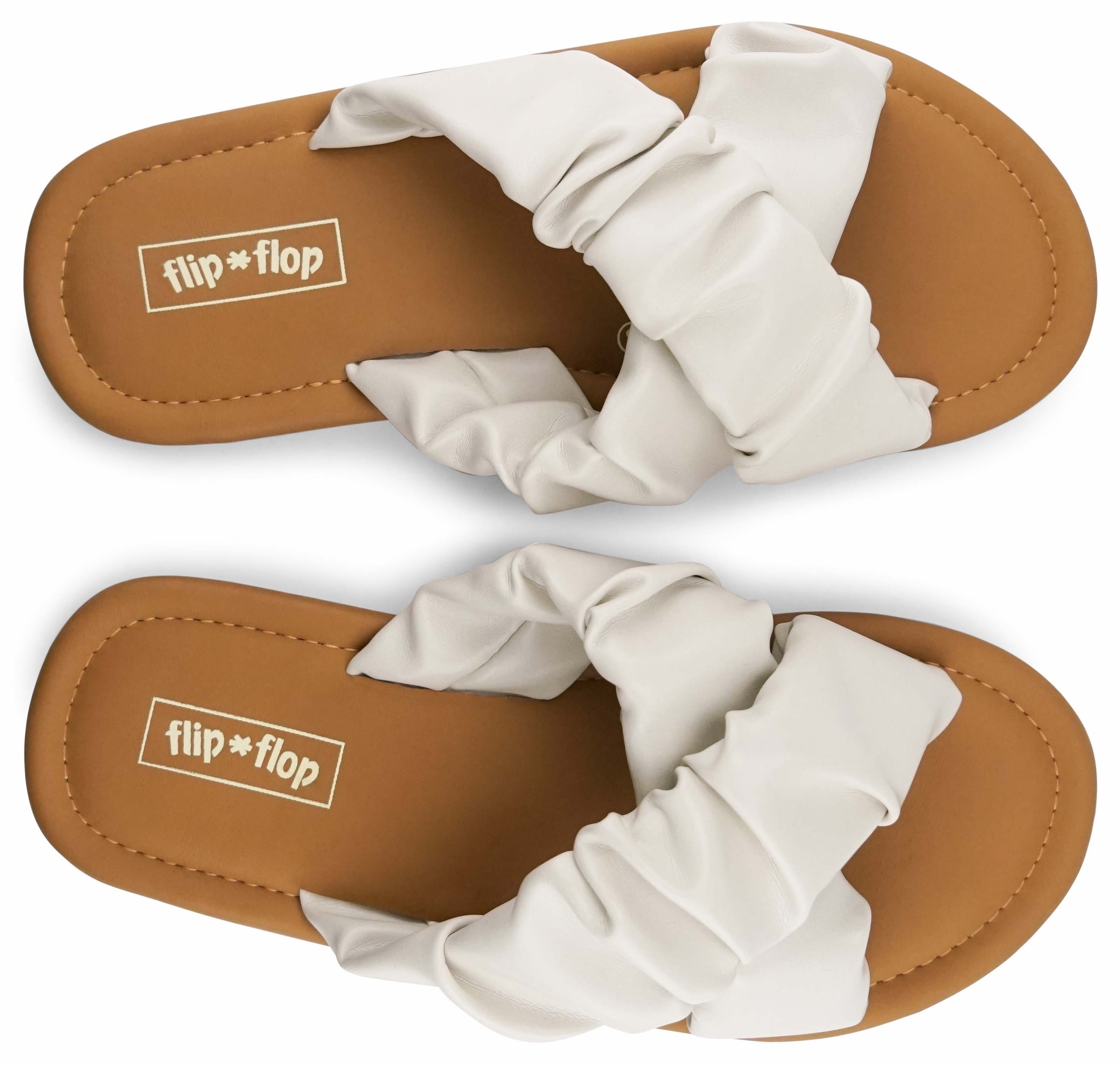 Flip Flop Pantolette »fauna*cross«, Sommerschuh, Schlappen mit gepaddeter Kreuzbandage