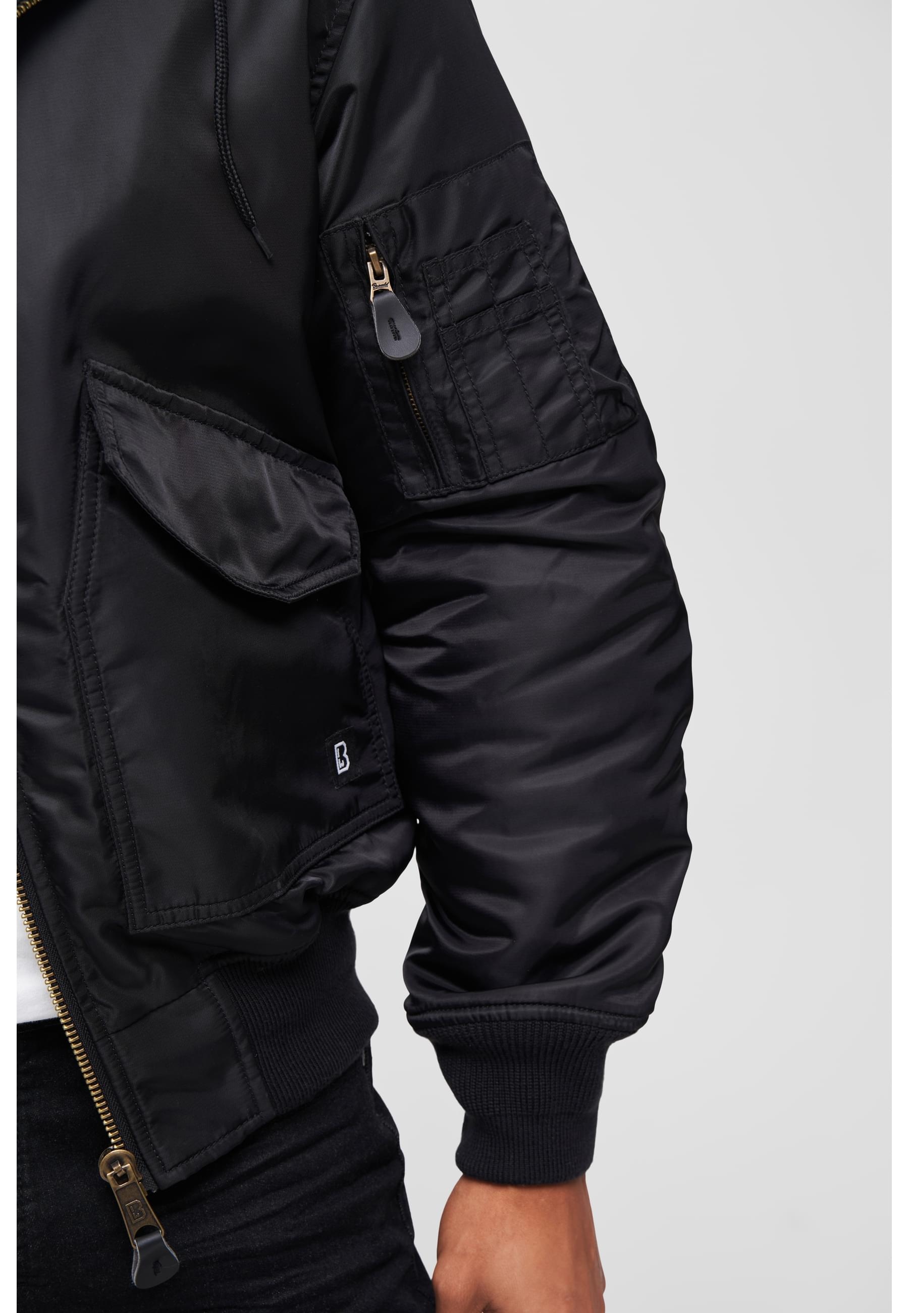 Brandit Bomberjacke »Brandit Herren CWU Jacket hooded«, (1 St.), mit Kapuze