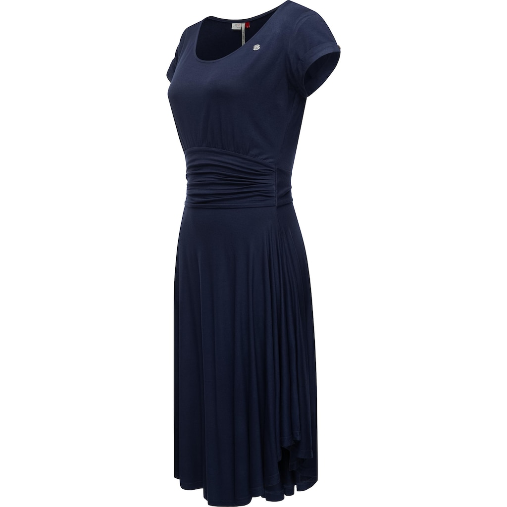 Ragwear Sommerkleid »Ivone Solid«, leichtes Jersey-Kleid in melierter Optik