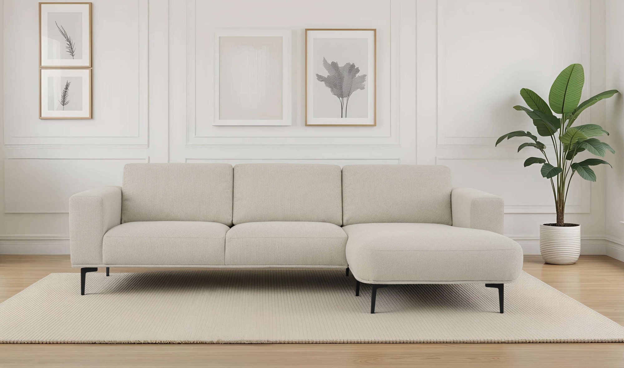 OTTO home Ecksofa "Lillith, 289 cm, L-Form, gemütlicher Sitzkomfort" Eckcou günstig online kaufen