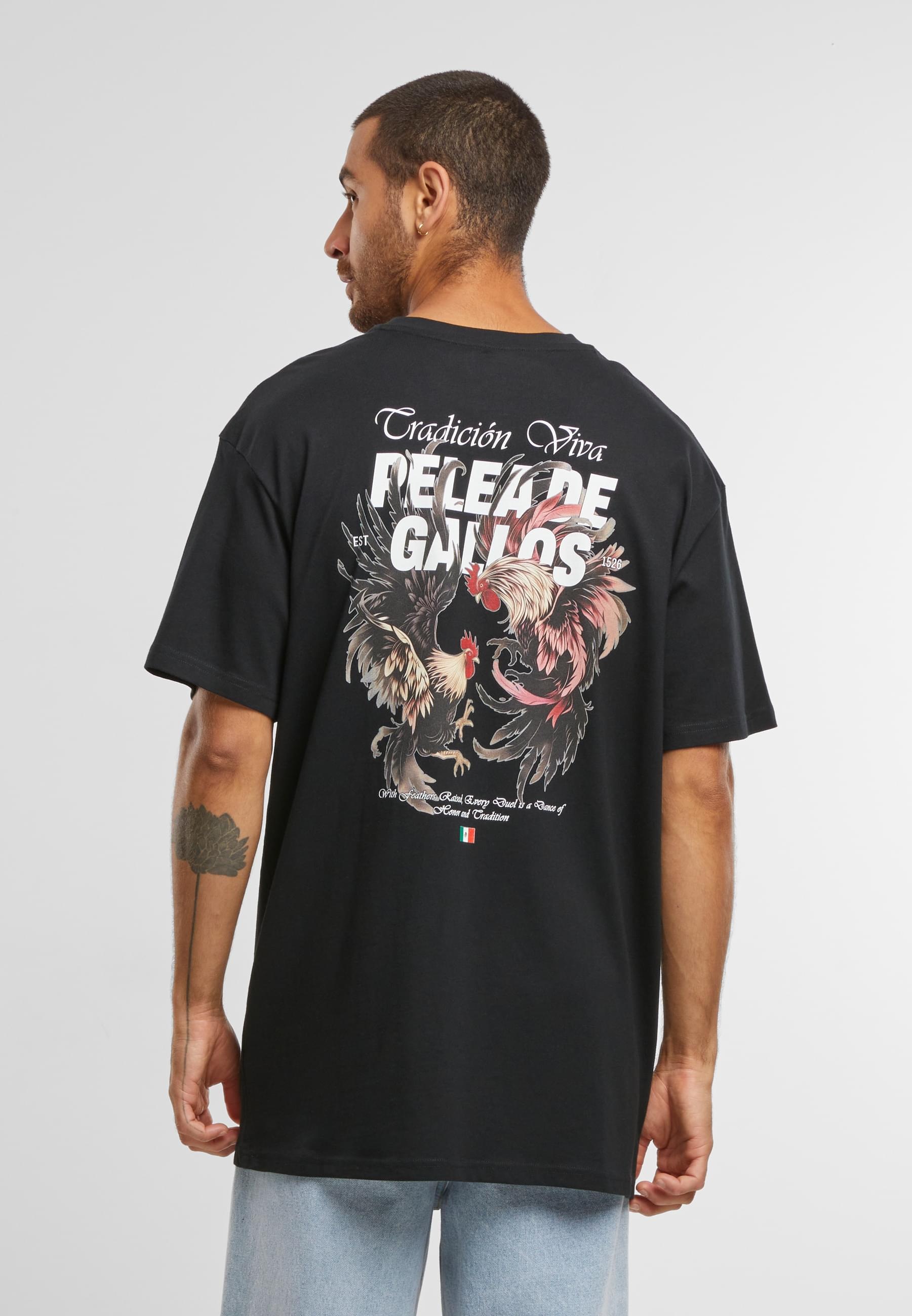MisterTee T-Shirt »MisterTee Pelea De Gallos Oversize Tee«, (1 tlg.)