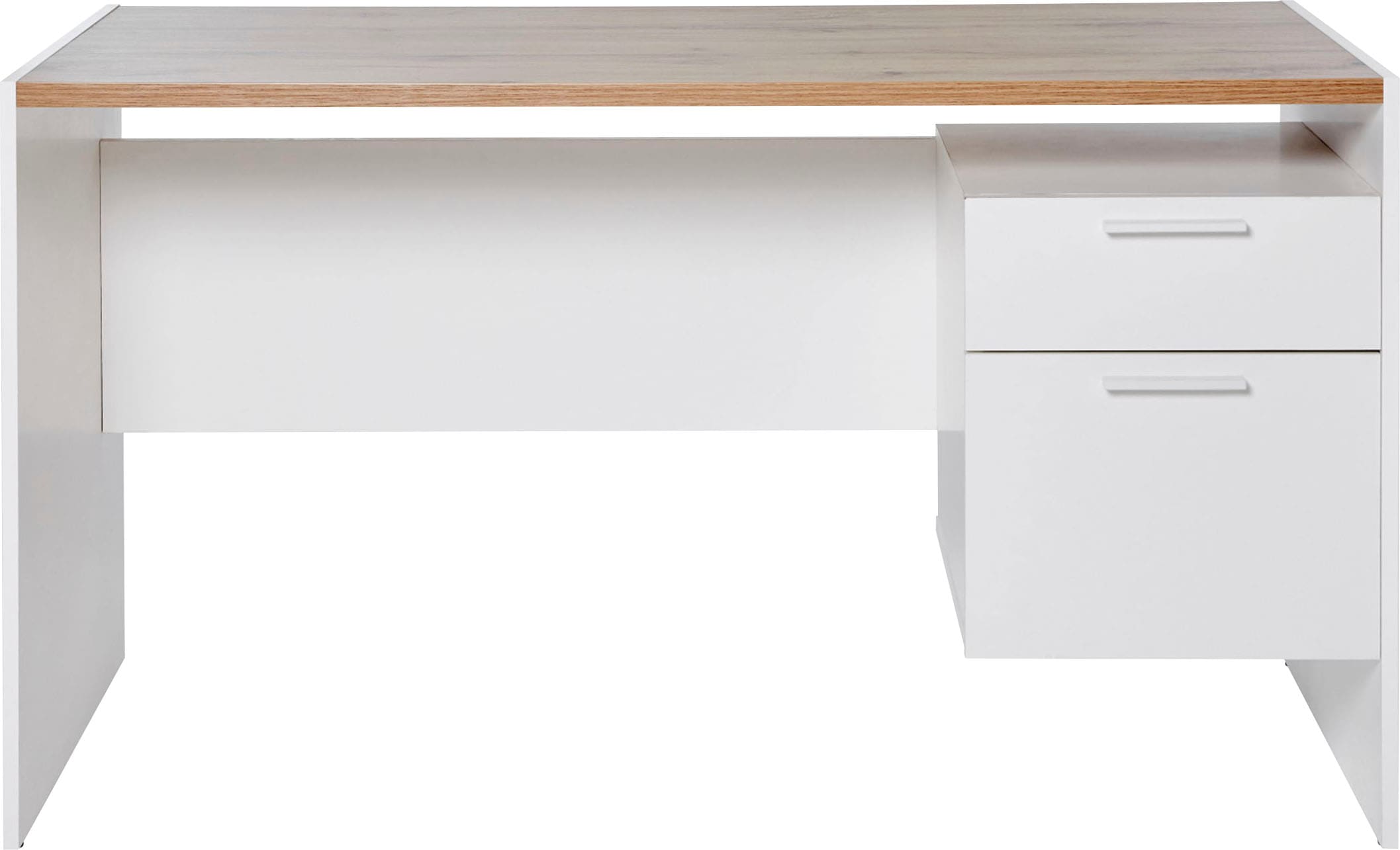 Schreibtisch »ML C 130«, Breite 123,5 cm, wechselseitig montierbar