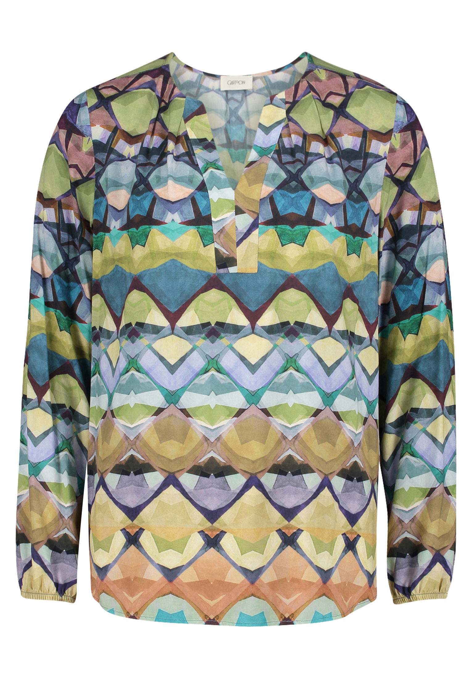 Cartoon Schlupfbluse »Damen mit Muster«