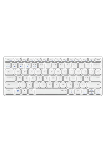 Rapoo Wireless-Tastatur »E9600M kabellose Ta...