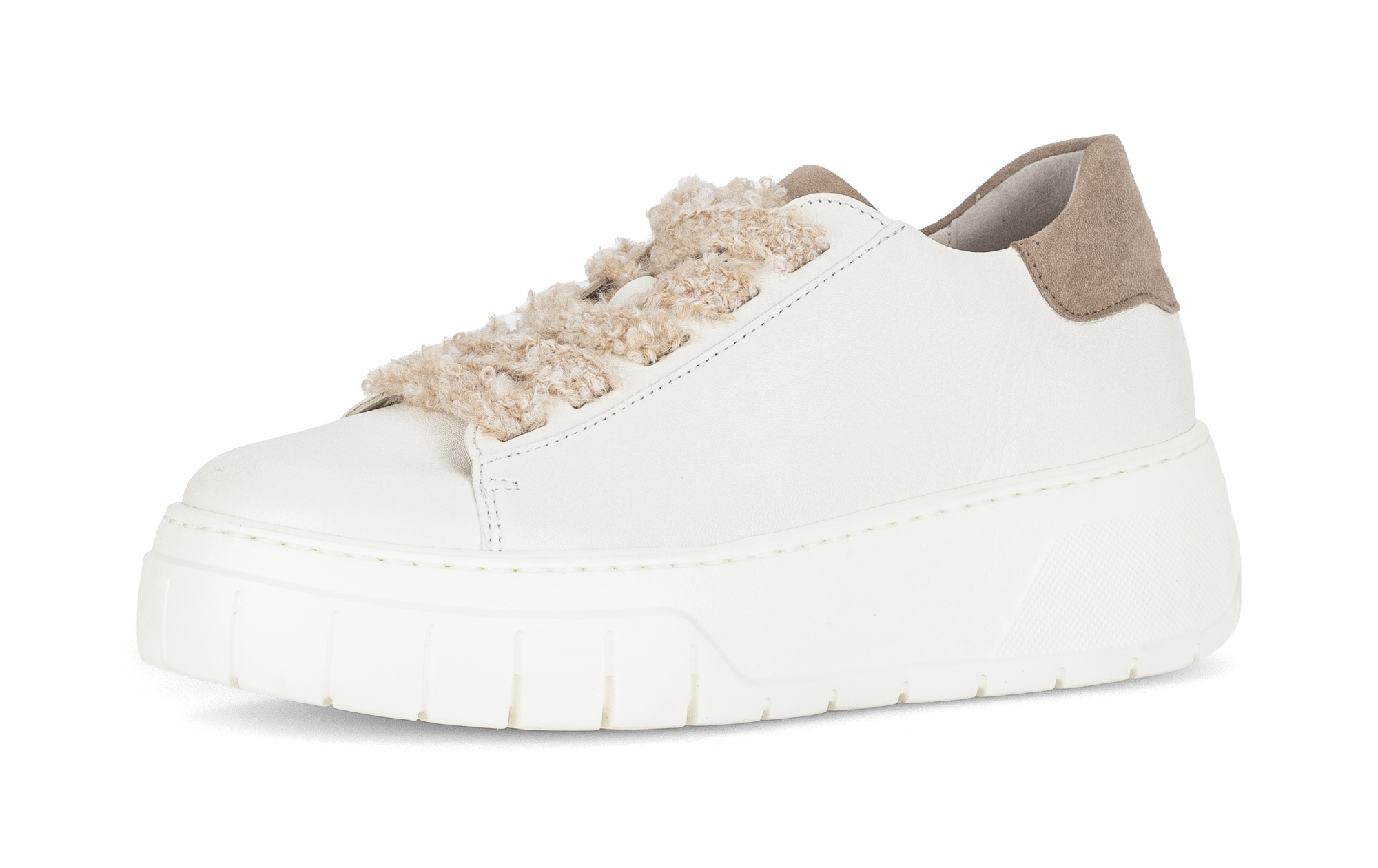 Gabor Plateausneaker, Schnürschuh, Halbschuh, Freizeitschuh mit Plüsch-Schn günstig online kaufen