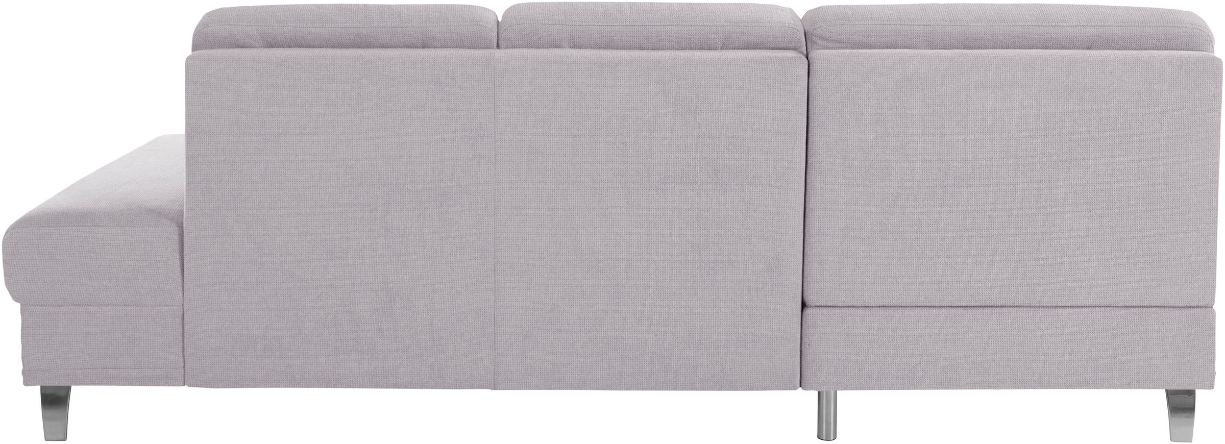 sit&more Ecksofa »Clio L-Form«, wahlweise mit Bettfunktion oder Vorziehsitz und Bettkasten, Federkern