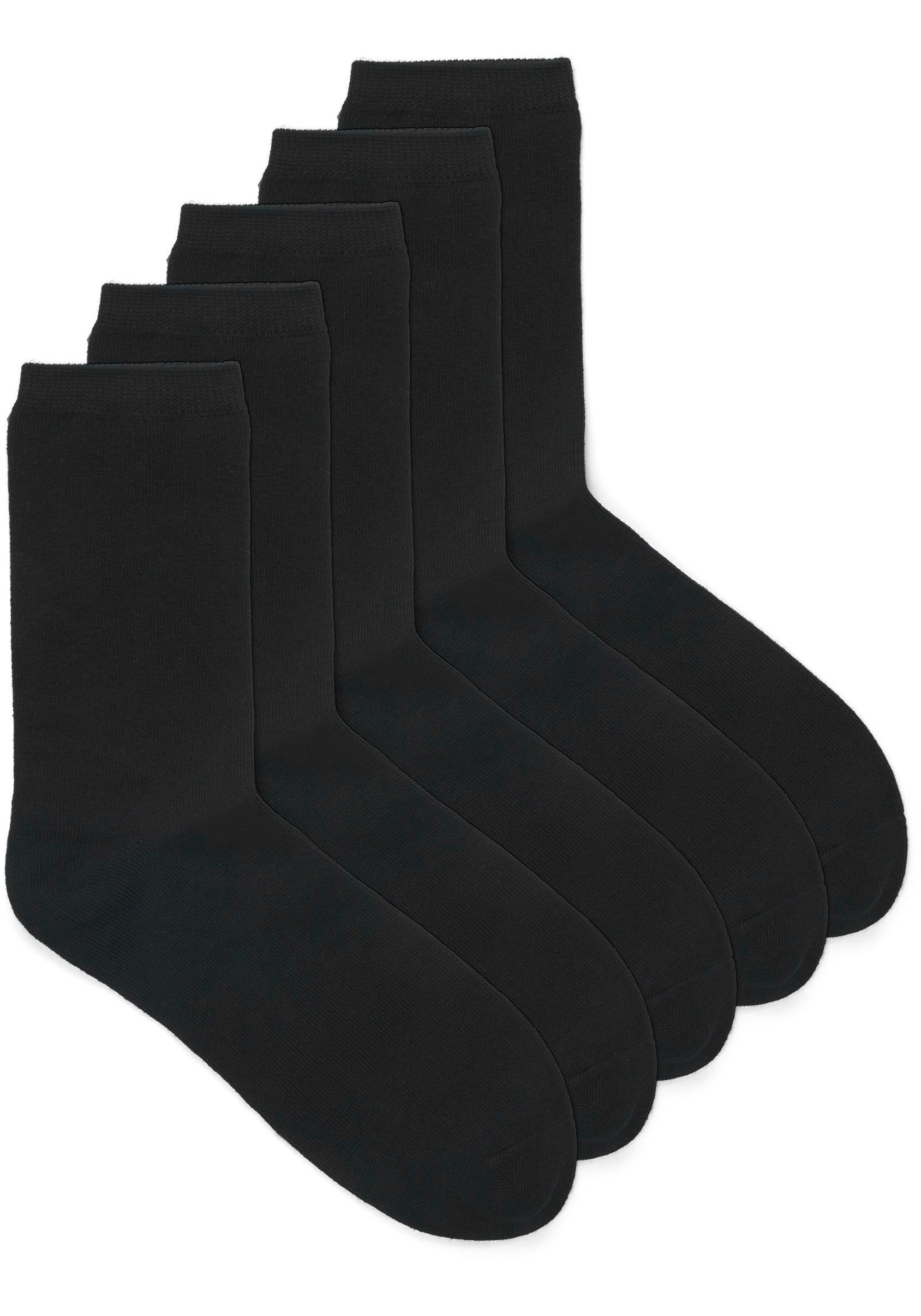Jack & Jones Junior Socken "JACBLACK SOCK 5 PACK NOOS" Packung, 5 Paar tlg. günstig online kaufen