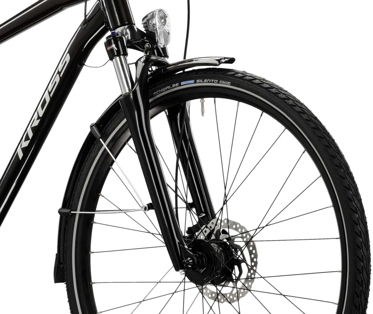 Kross Trekkingrad »Trekkingrad Trans 7.0 schwarz 20 Gänge«, 20 Gang, Shimano, CUES U6020 Schaltwerk, Kettenschaltung