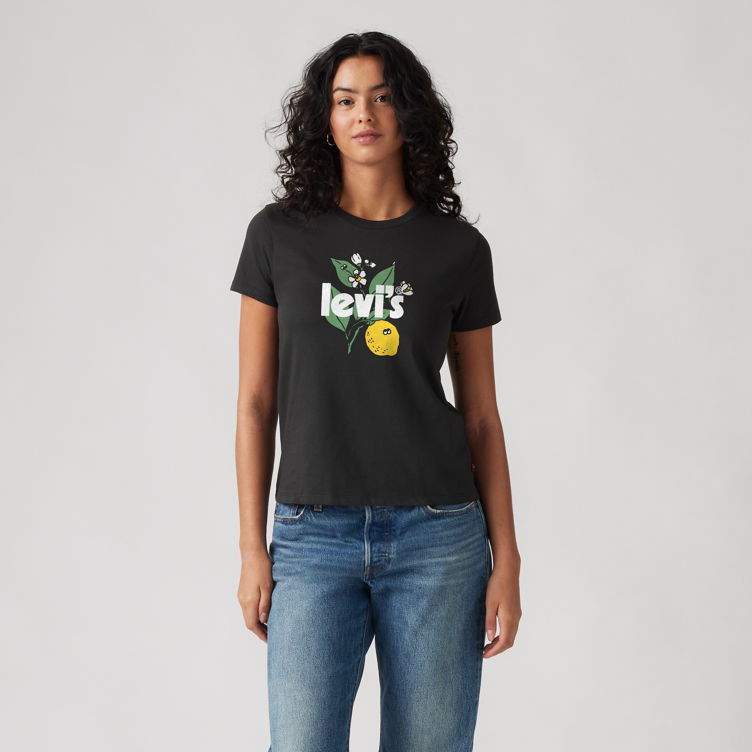 Levis T-Shirt "LSE THE PERFECT T", Baumwollqualität, taillenbedeckend günstig online kaufen