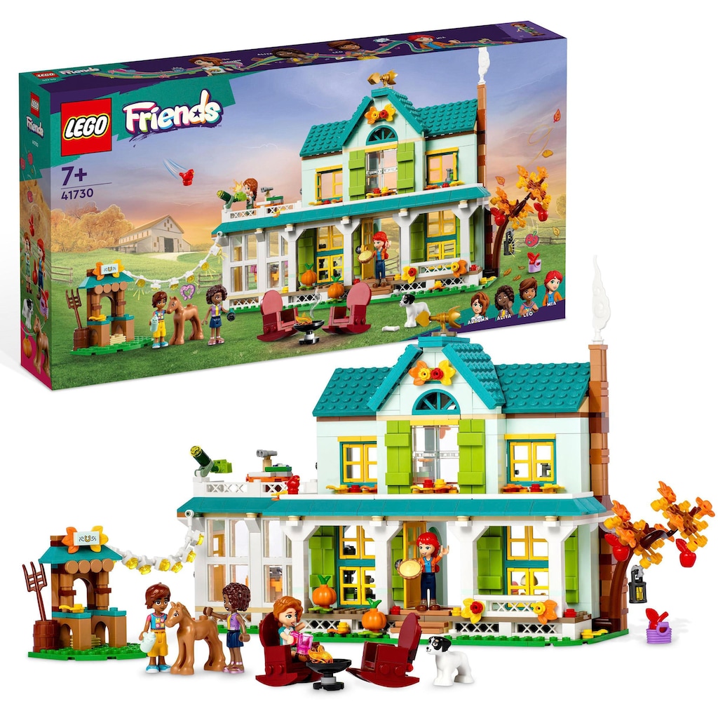 LEGO® Konstruktionsspielsteine »Autumns Haus (41730), LEGO® Friends«, (853 St.)