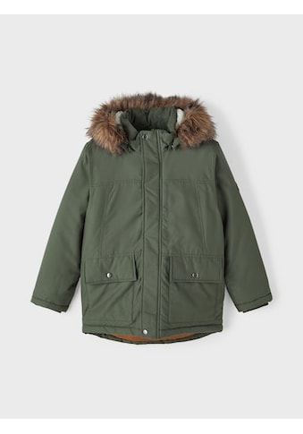 Parka »NKMMARLIN PARKA JACKET PB«, mit Kapuze