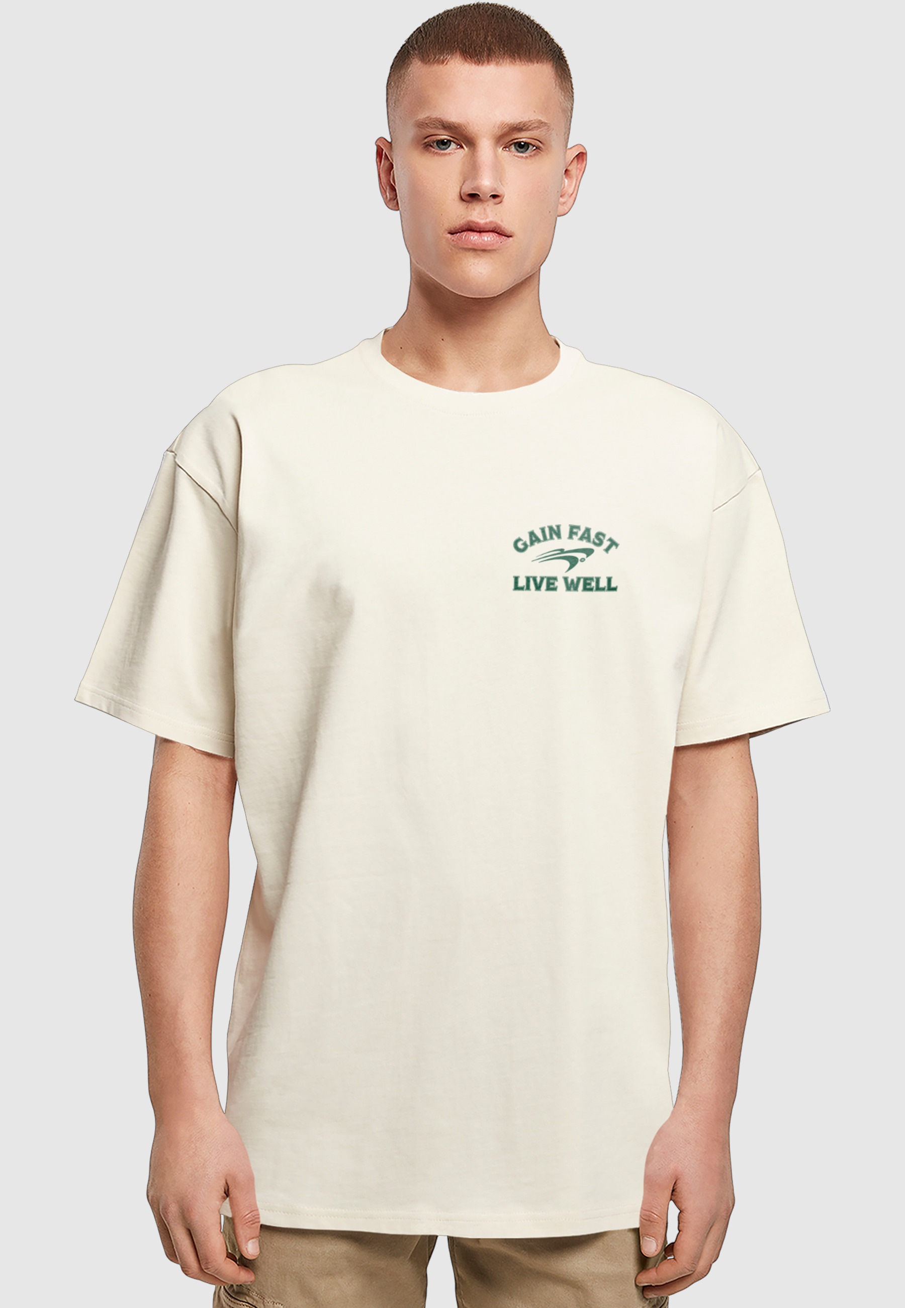 Upscale by Mister Tee T-Shirt »Upscale by Mister Tee Heavy Burger Heavy Oversize Tee« 1