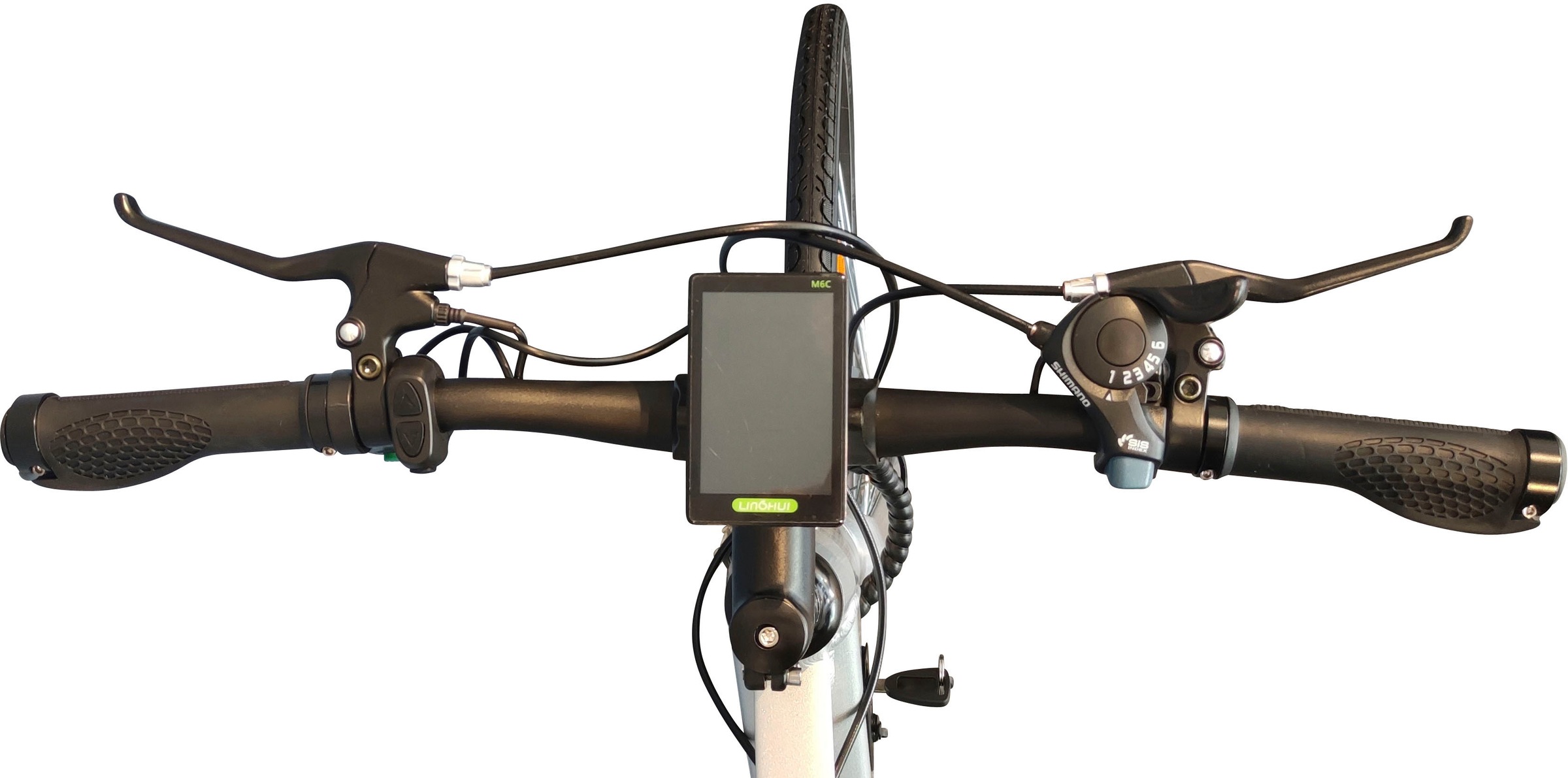 GreenStreet E-Bike, 6 Gang, Shimano, Heckmotor 250 W, Pedelec, Elektrofahrrad für Damen u. Herren