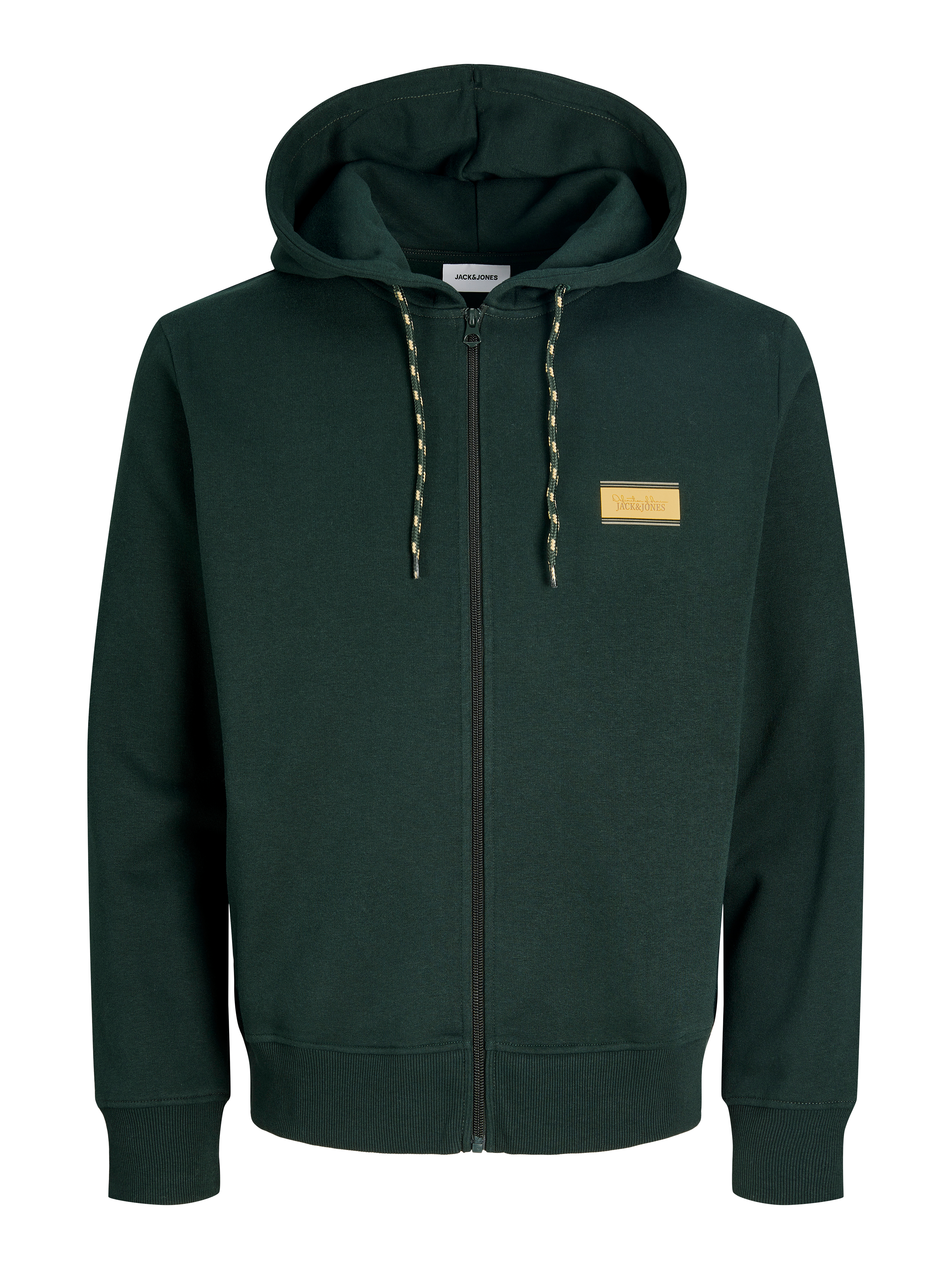 Jack & Jones Kapuzensweatjacke "JJBUSTER SWEAT ZIP HOOD BTS" Baumwollmischung, regular Fit