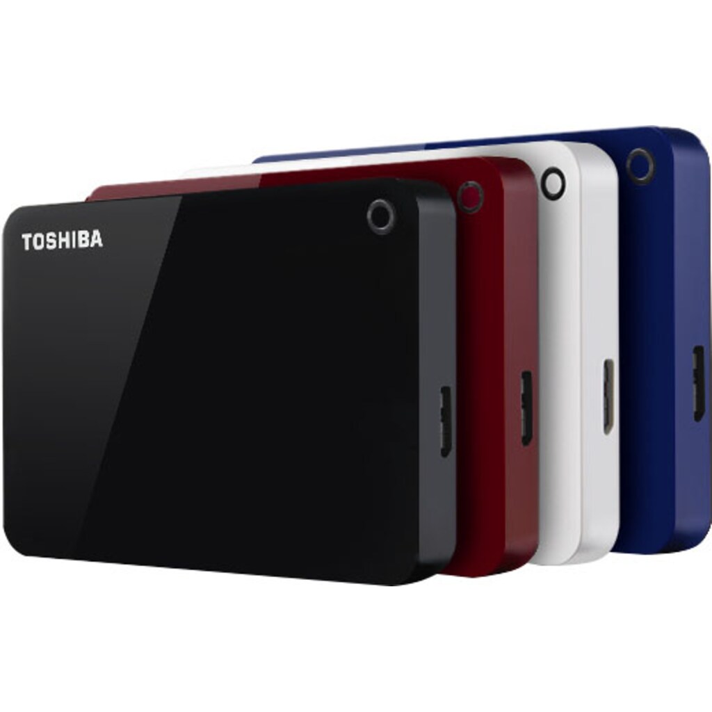 Toshiba externe HDD-Festplatte »Canvio Advance 1TB Black«, 2,5 Zoll, Anschluss USB
