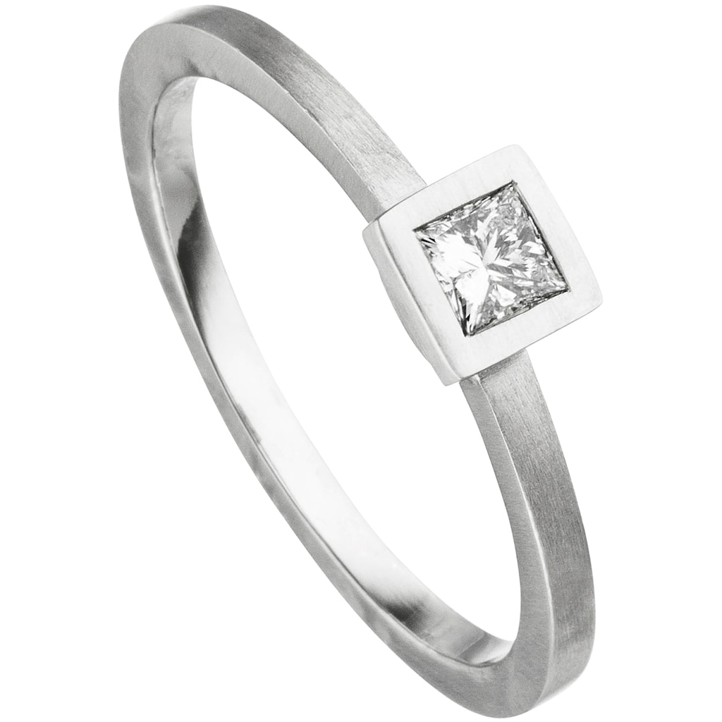 JOBO Fingerring »Ring mit Diamant 0 20 ct.« 950 Platin