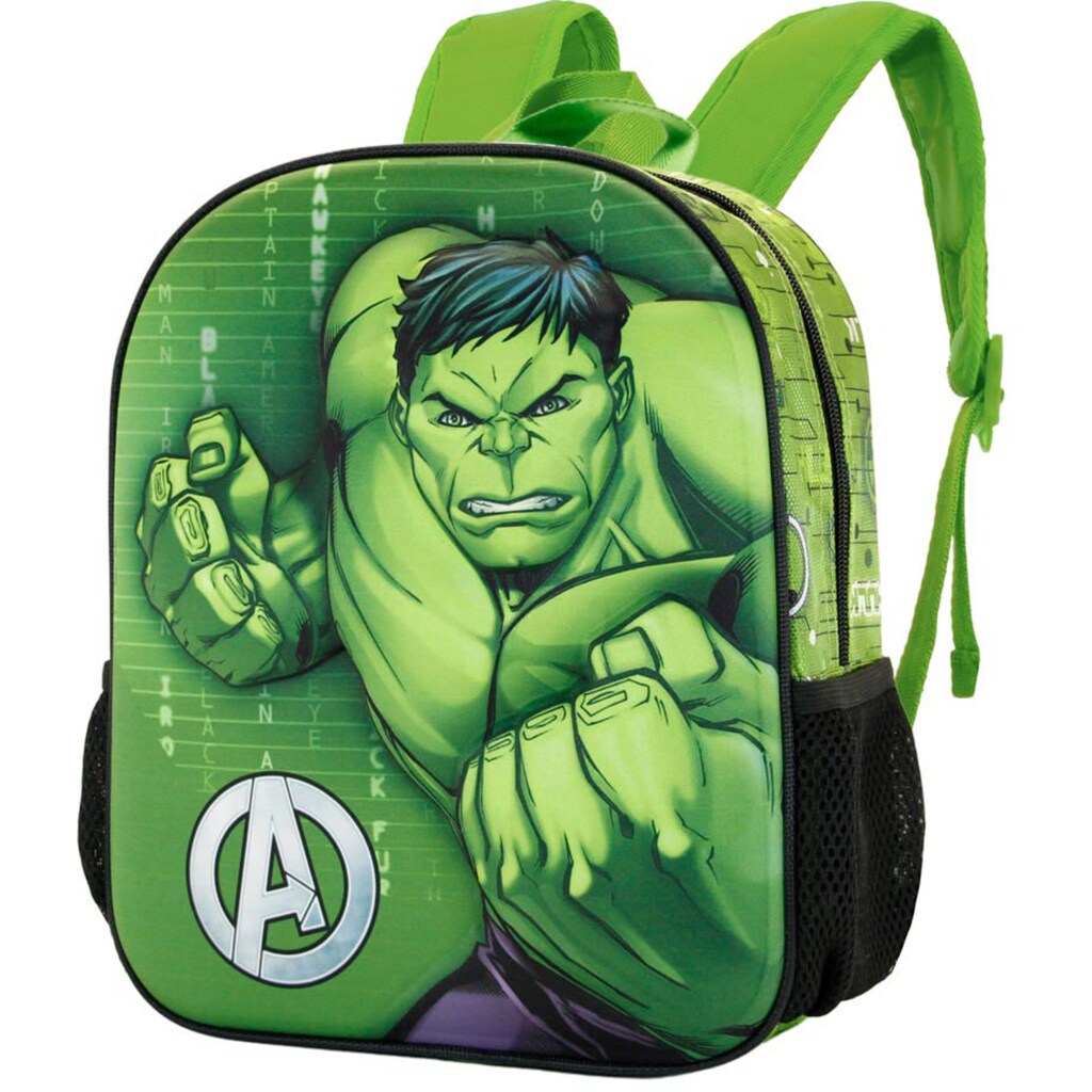 Karactermania Kinderrucksack »Hulk, 3D, klein«