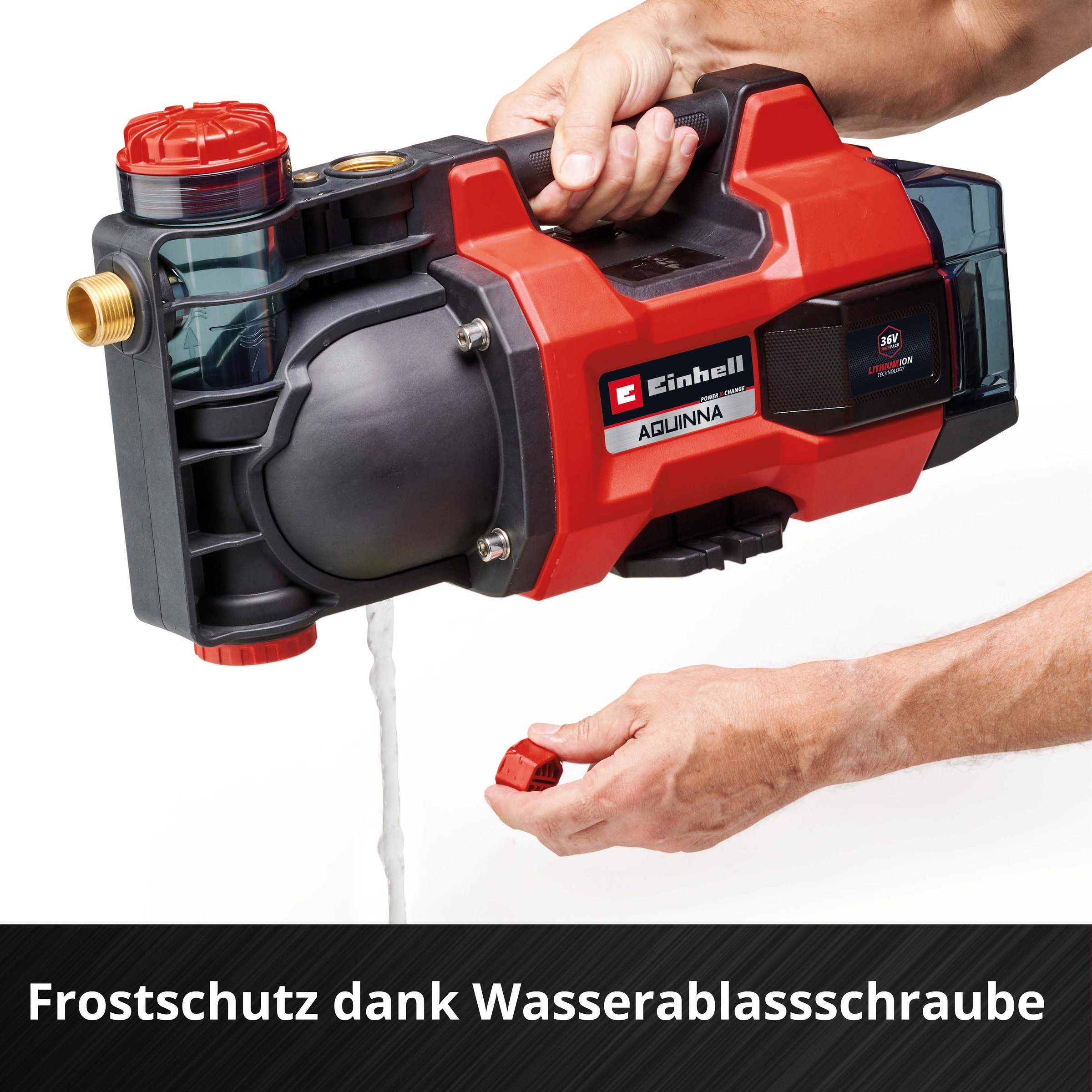 Einhell Akku-Gartenpumpe »AQUINNA 36/34« ohne Akku und Ladegerät