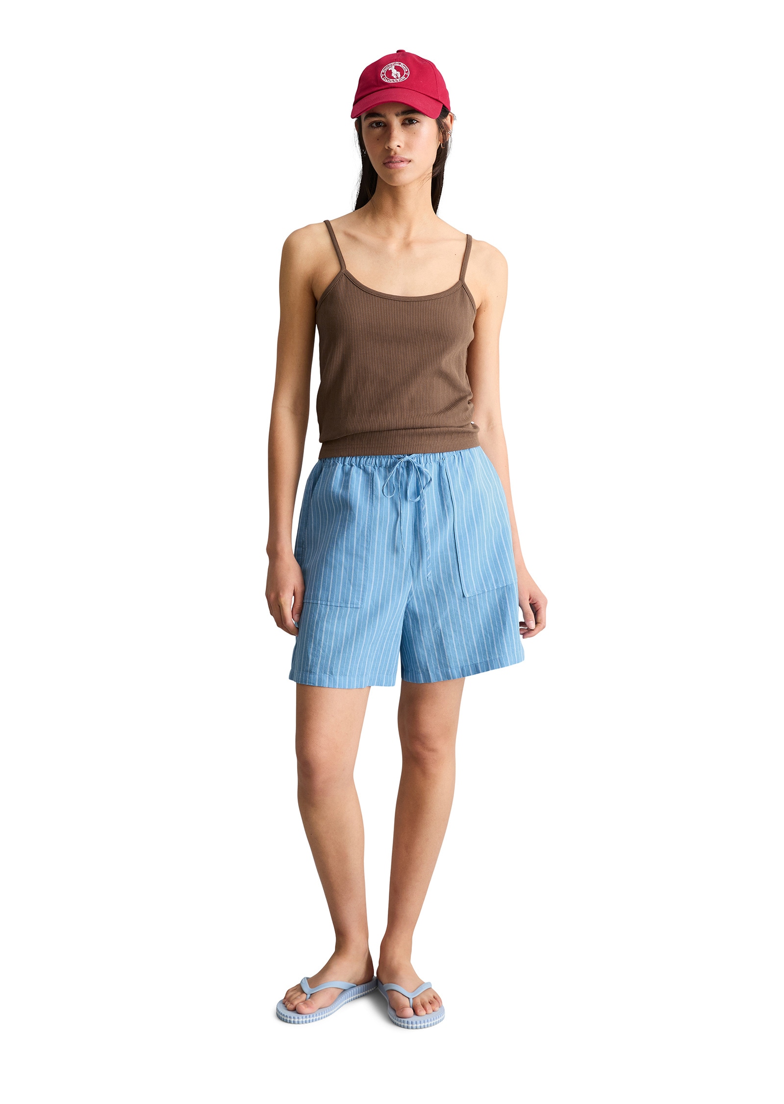 Marc O'Polo DENIM T-Shirt »aus Bio-Baumwolle-Mix«