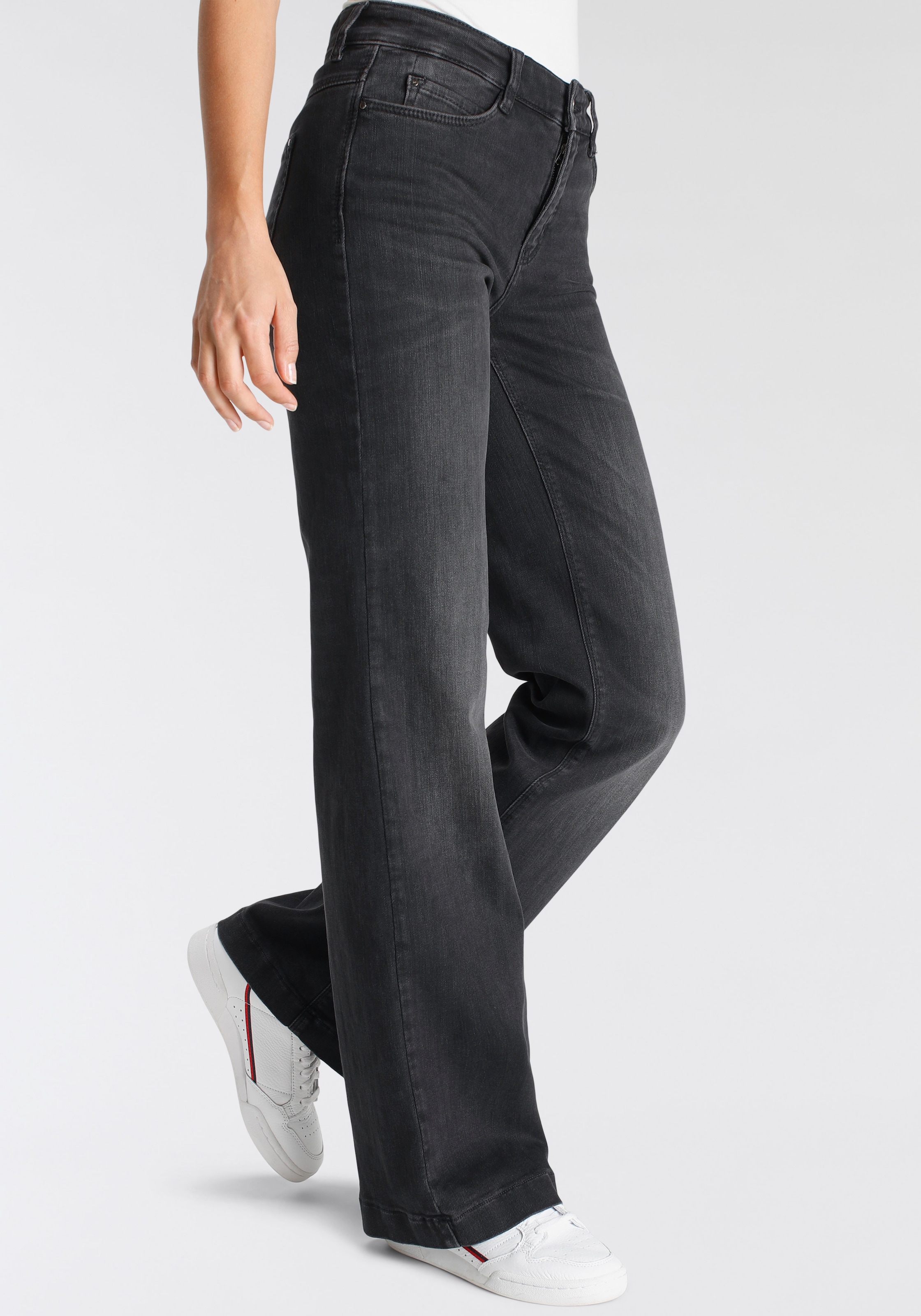 MAC Weite Jeans »Dream Wide | authentic«, Shaping-Effekt für mit kaufen formendem BAUR