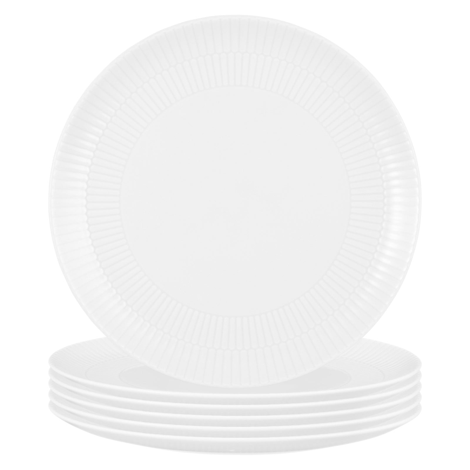 Speiseteller SELTMANN WEIDEN "Speiseteller Amina ø 27,8 cm 6er Set", weiß, L:27,8cm, Speiseteller, Speiseteller