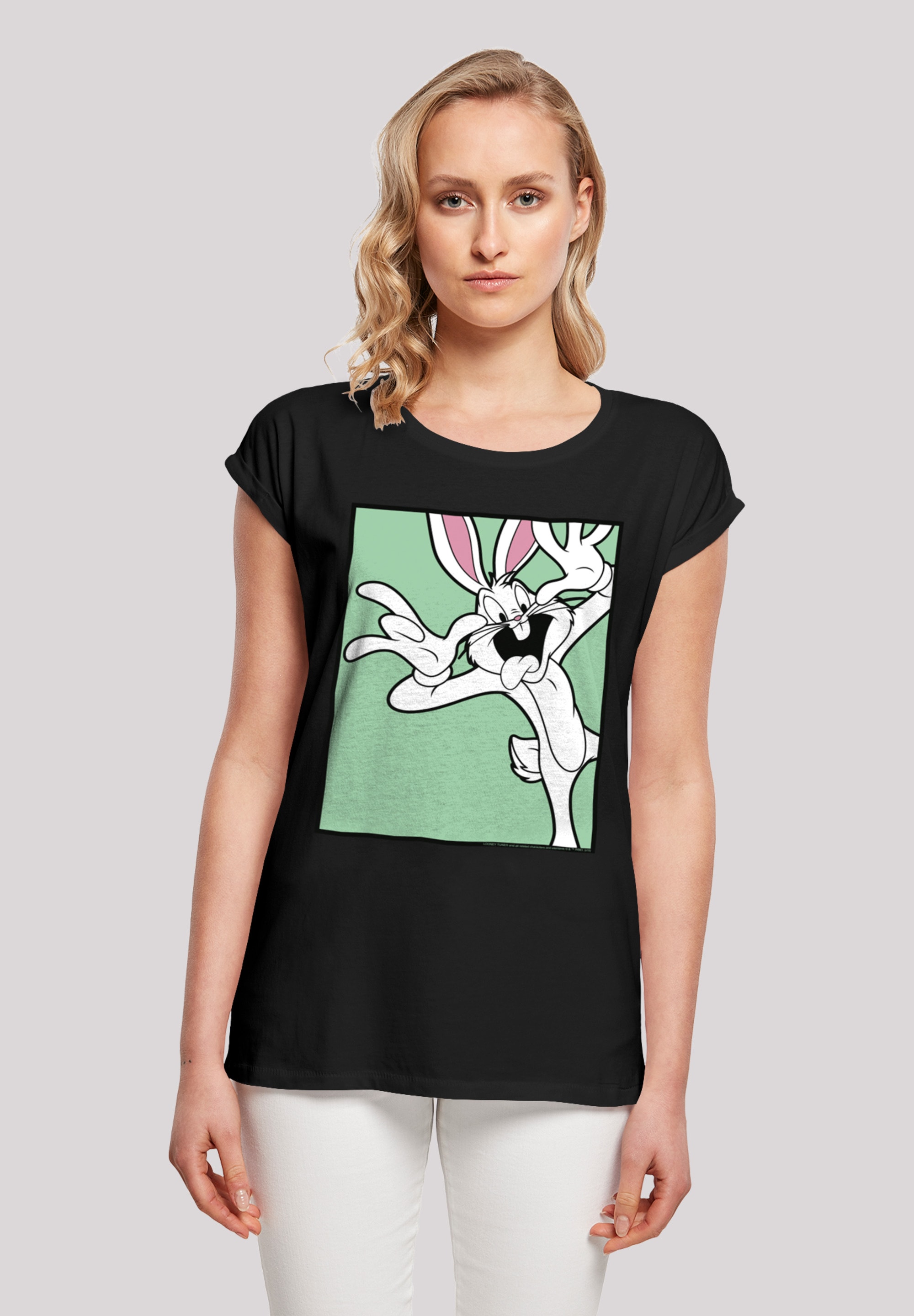 T-Shirt »Looney Tunes Bugs Bunny Funny Face«, Print