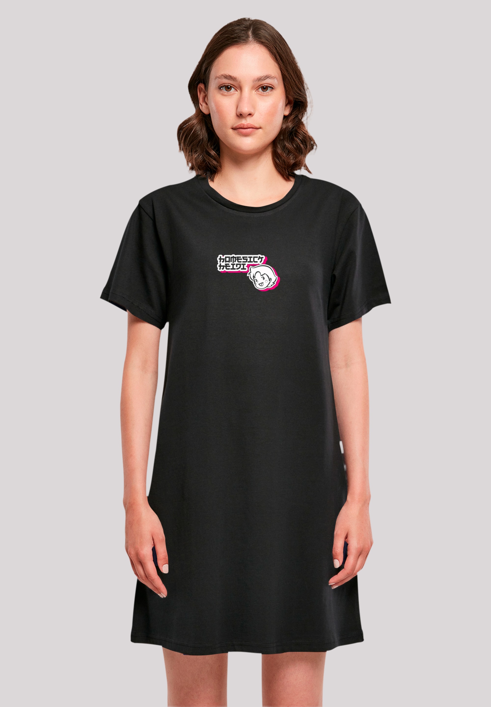 F4NT4STIC Shirtkleid "Heidi Homesick Heroes of Childhood" Ohne Taschen Prem günstig online kaufen