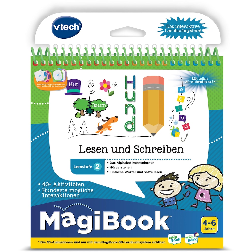 Vtech® Buch »MagiBook Lernstufe 2 - Lesen und Schreiben«