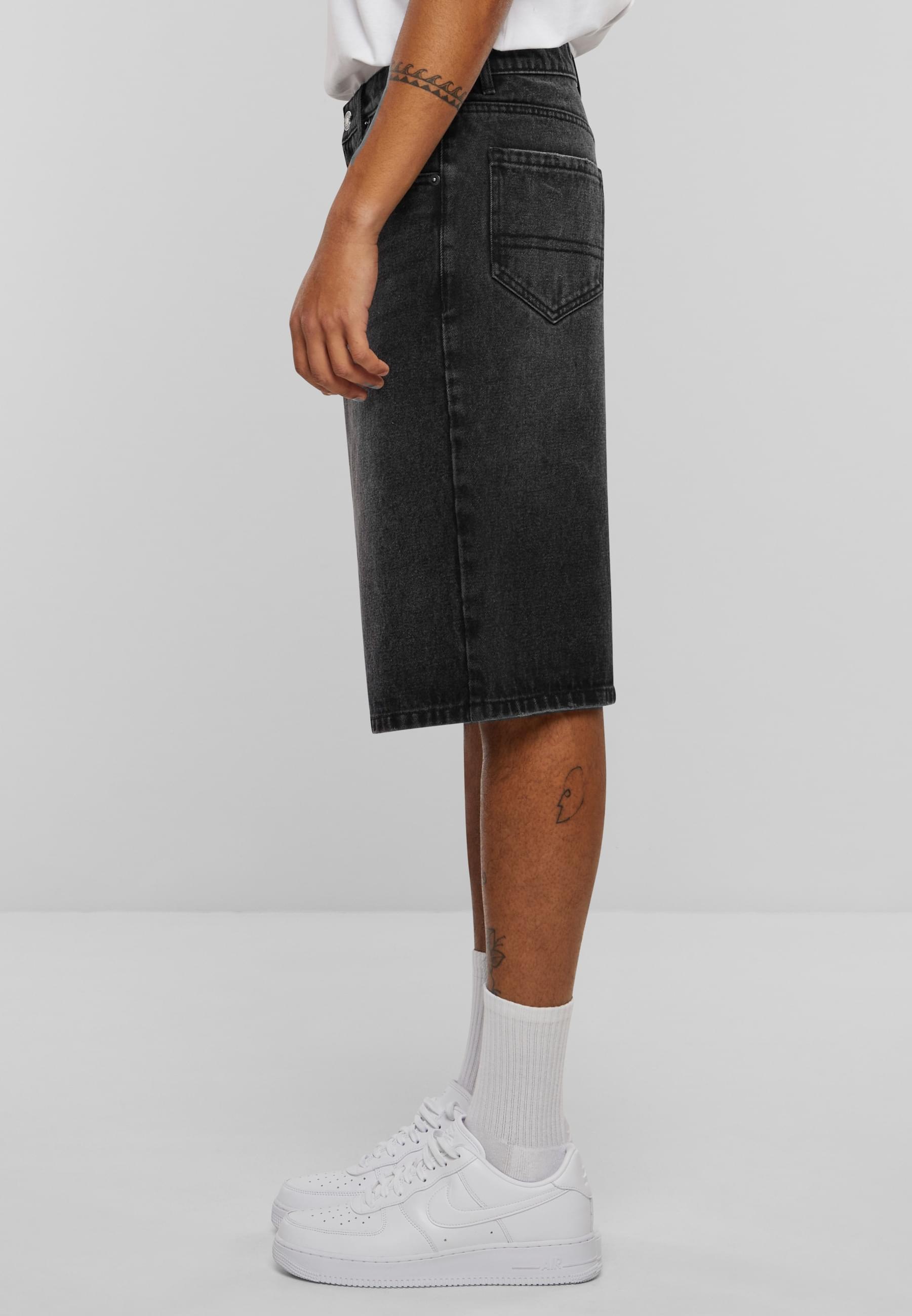 URBAN CLASSICS Shorts »Urban Classics Herren 90's Heavy Denim Shorts«, (1 tlg.)