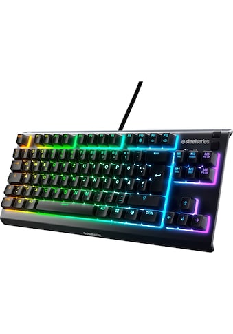 SteelSeries Gaming-Tastatur »Apex 3 TKL« (Lautstär...