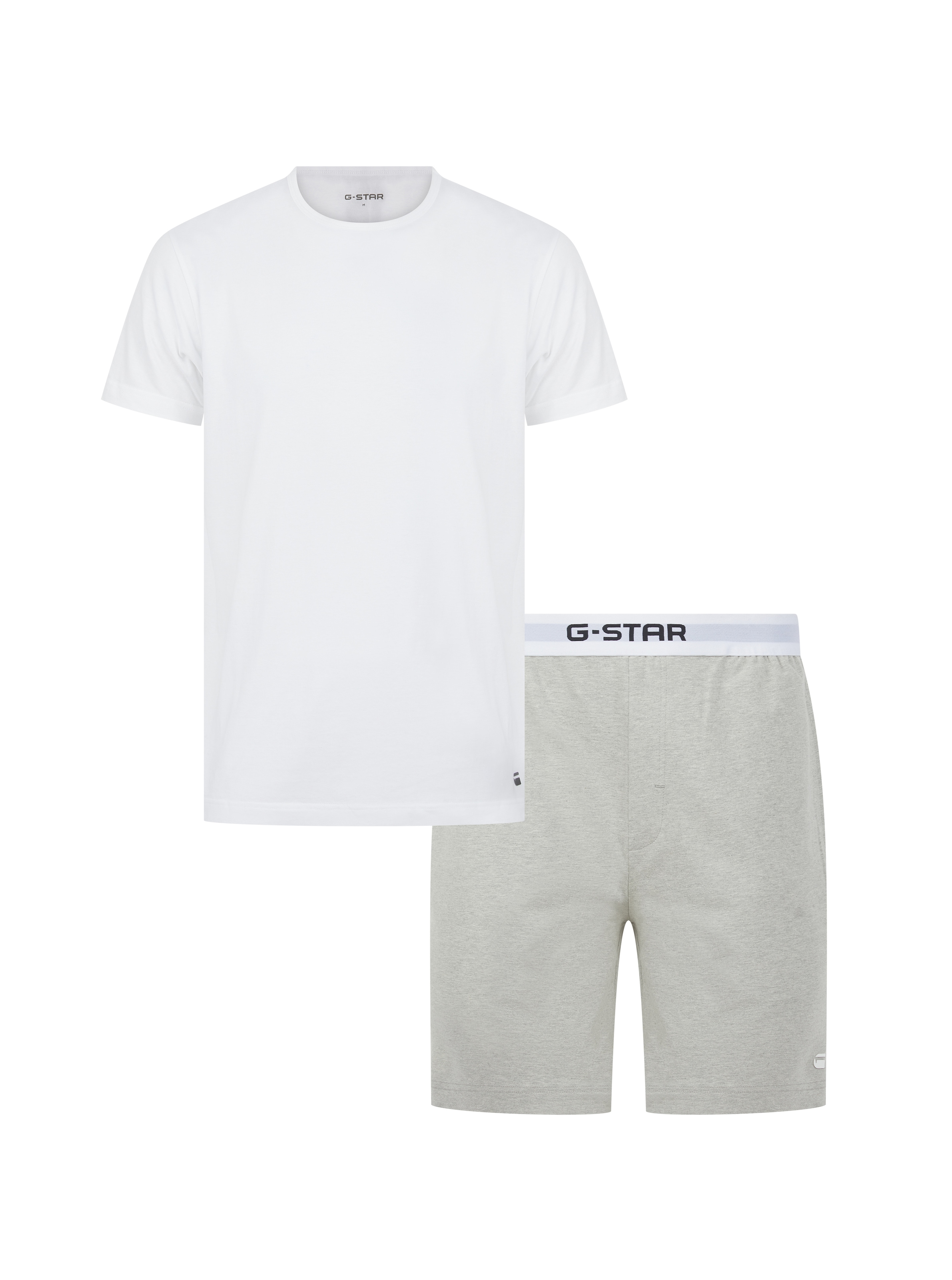 G-STAR Pyjama "SLATE, T-SHIRT & SHORTS" Set, 2 tlg. Regular Fit in Baumwoll günstig online kaufen