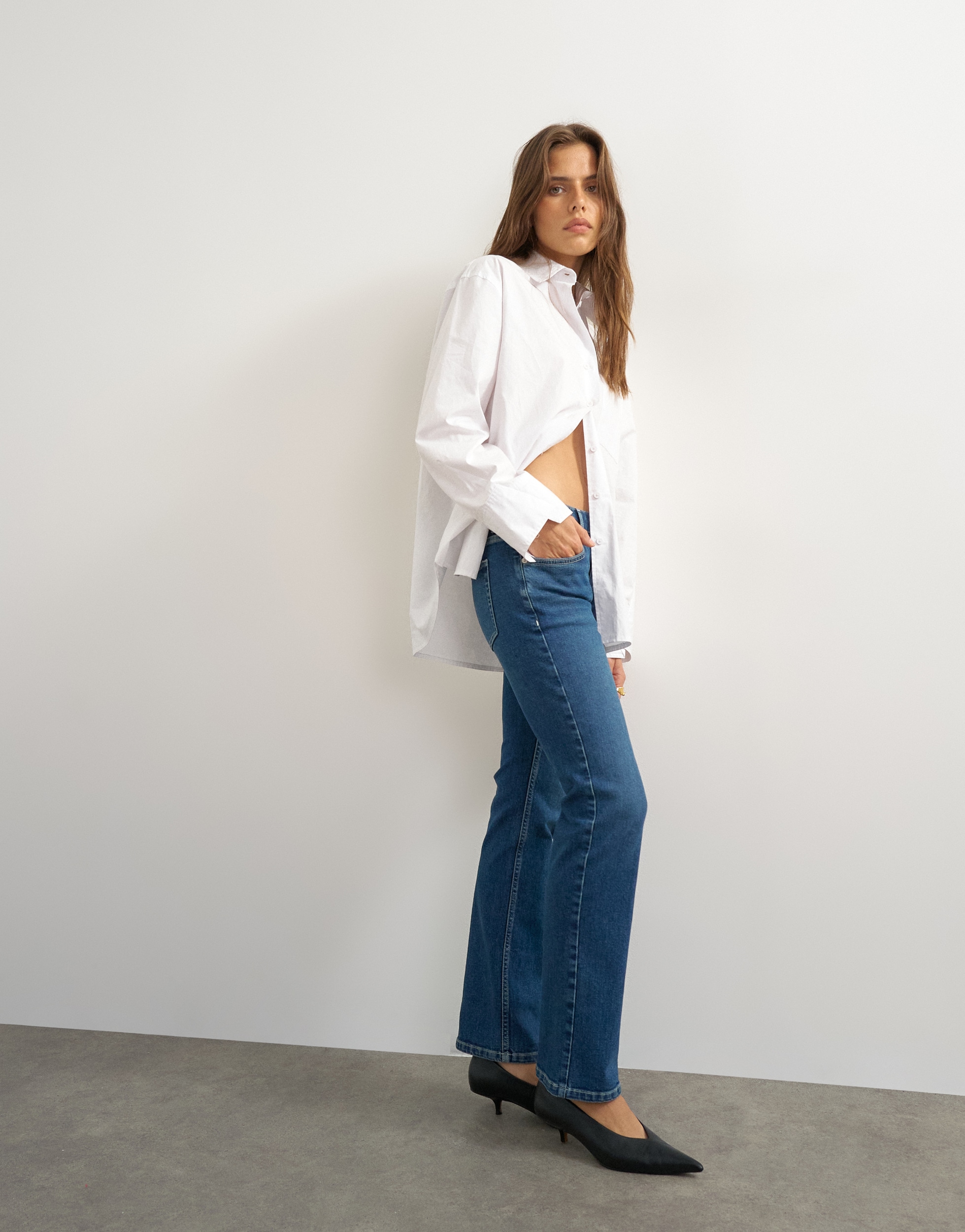 TOPSHOP Slim-fit-Jeans »TSANILA SLIM LOW RISE JEANS« Baumwollmischung, low rise, slim fit