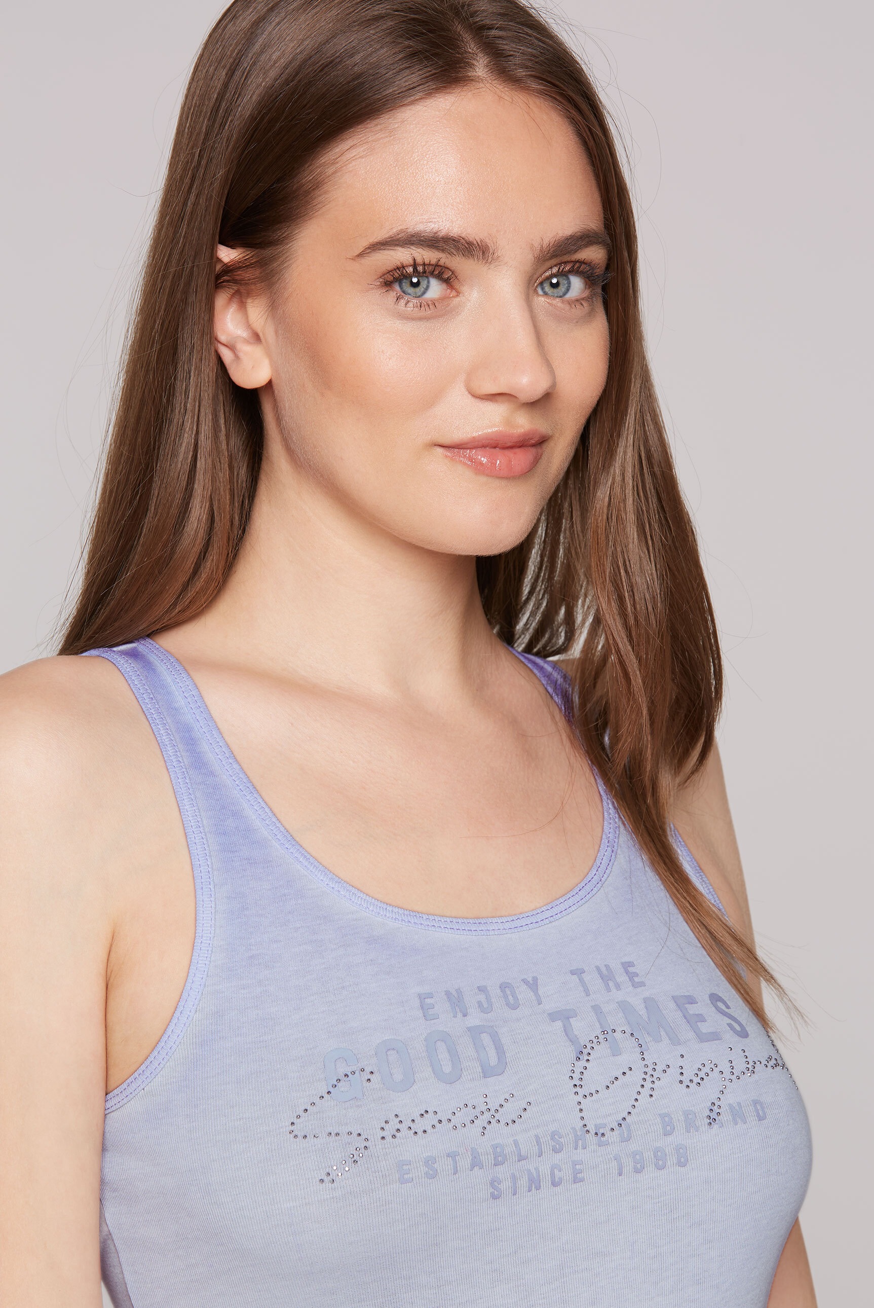 SOCCX Tanktop aus Baumwolle