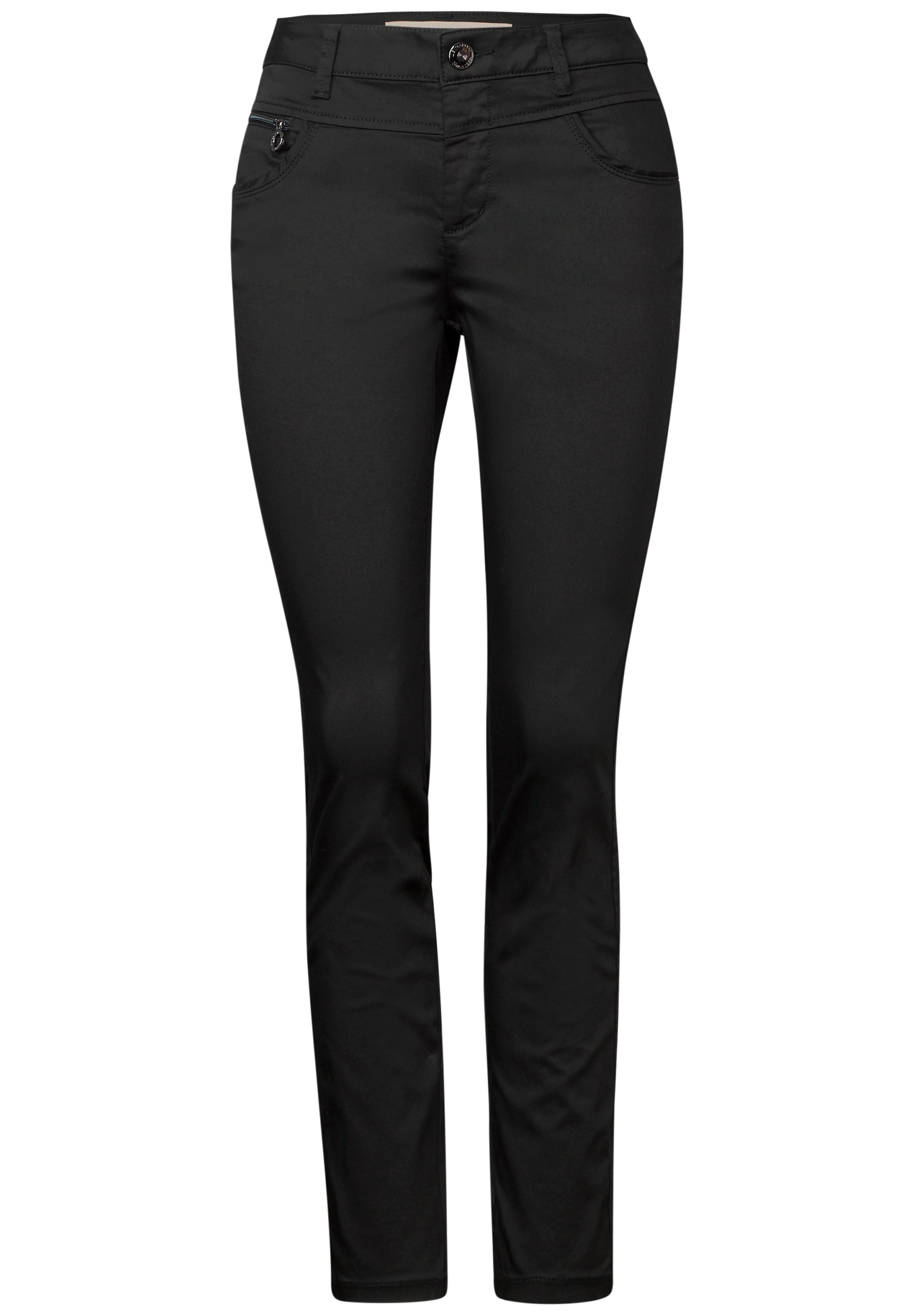 STREET ONE Chinohose, Middle Waist