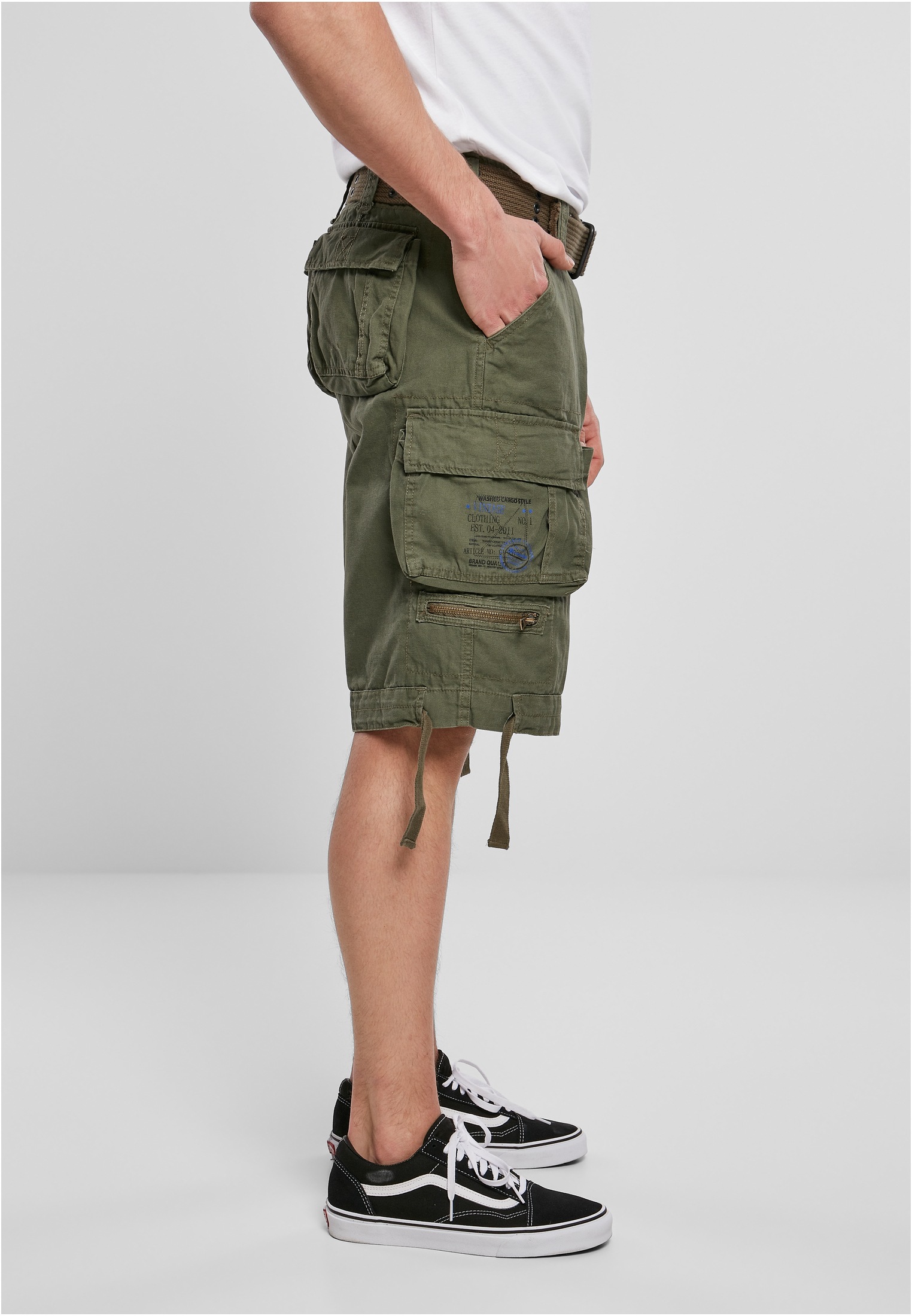 Brandit Cargoshorts »Brandit Herren Savage Vintage Cargo Shorts«, (1 tlg.)