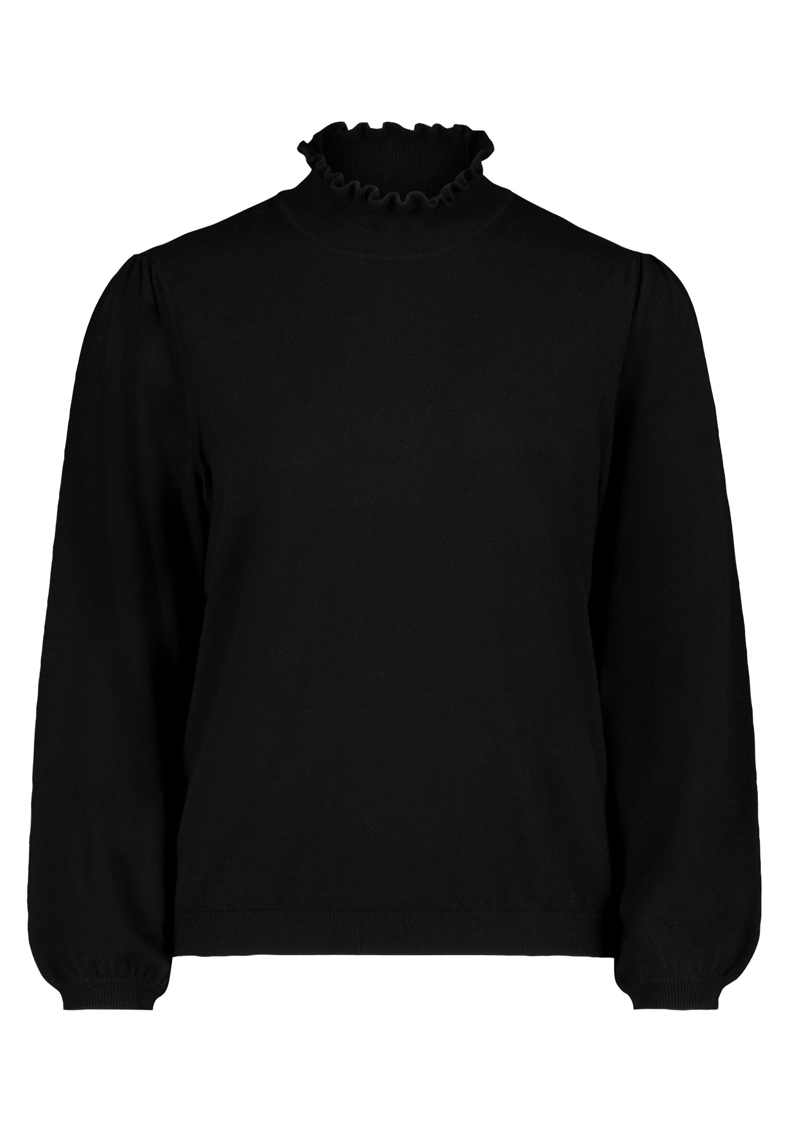 Cartoon Strickpullover »Cartoon Strickpullover mit Rüschen«, (1 tlg.), Rüschen