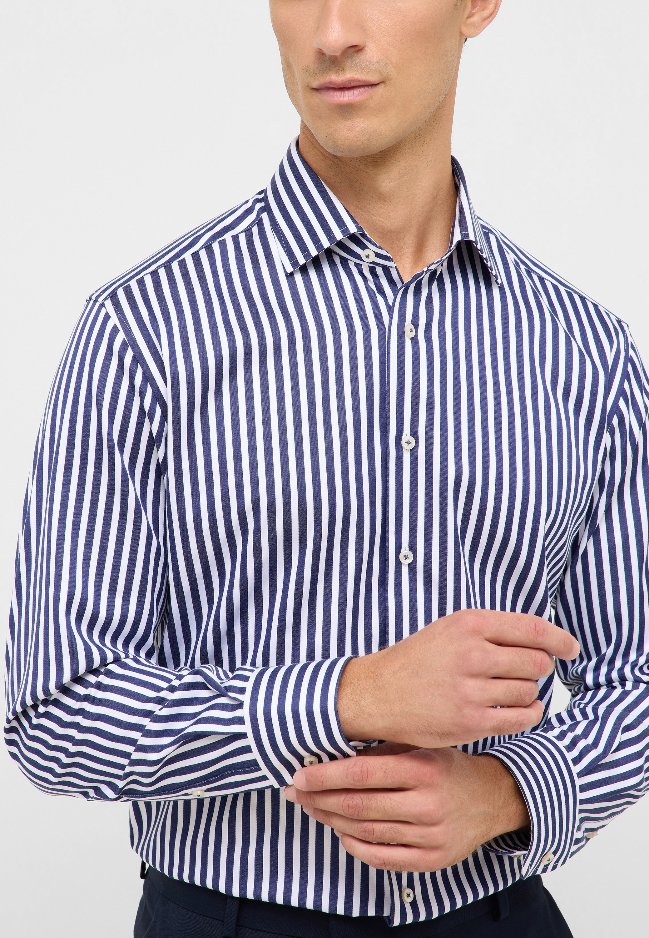 Eterna Langarmhemd »MODERN FIT«, NON IRON (bügelfrei)