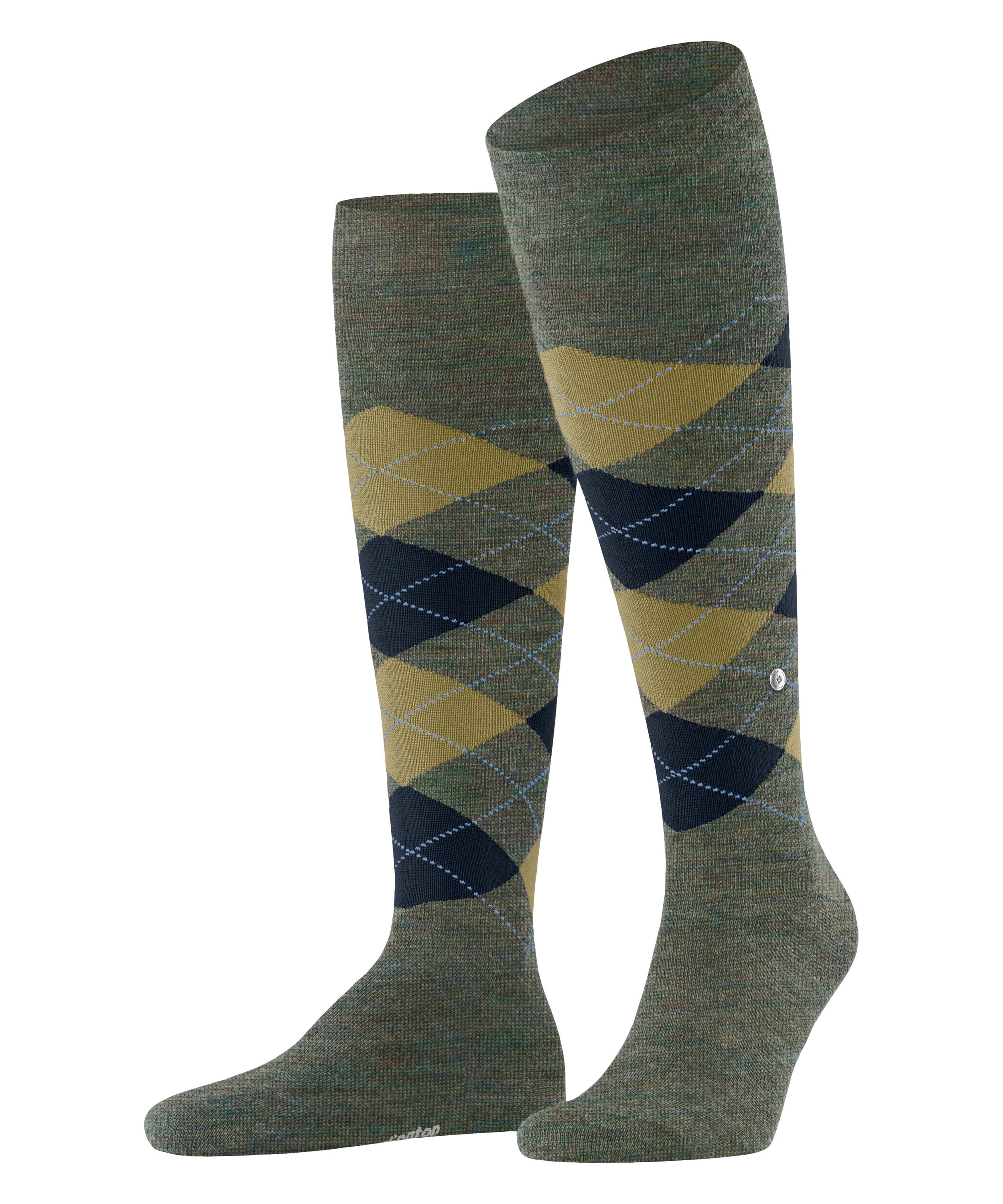 Burlington Kniestrümpfe "Melange Edinburgh" 1 Paar tlg.