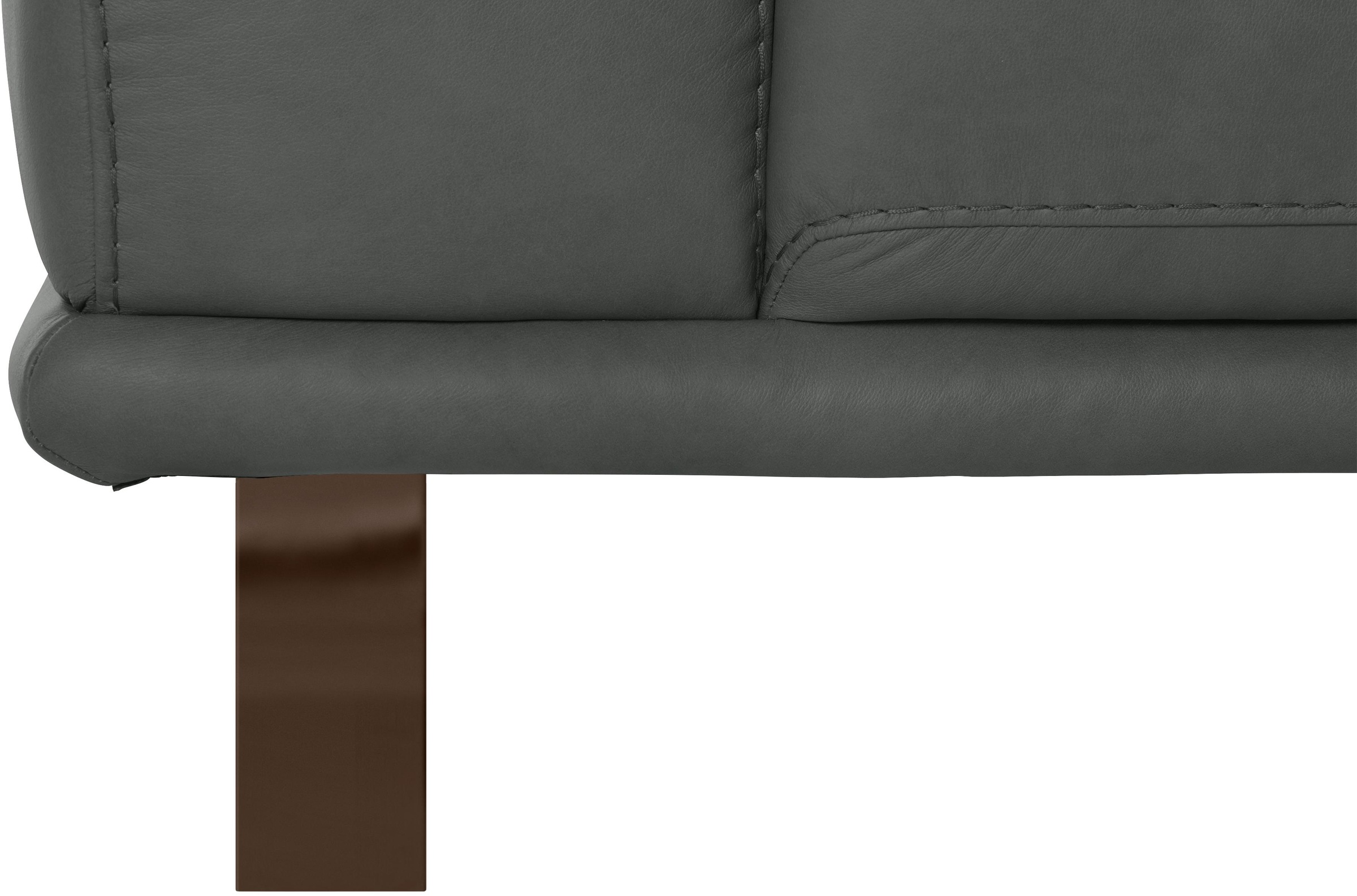 W.SCHILLIG 2,5-Sitzer »montanaa«, mit Metallkufen in Bronze pulverbeschichtet, Breite 232 cm