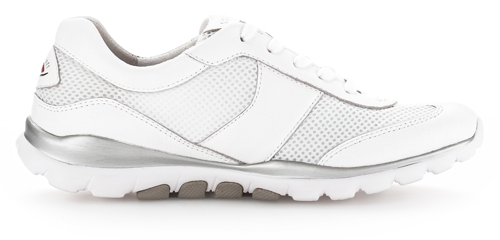 Thumbnail - Gabor Rollingsoft Sneaker mit sportlichem Mesheinsatz, Freizeitschuh, Halbschuh, Schnürschuh