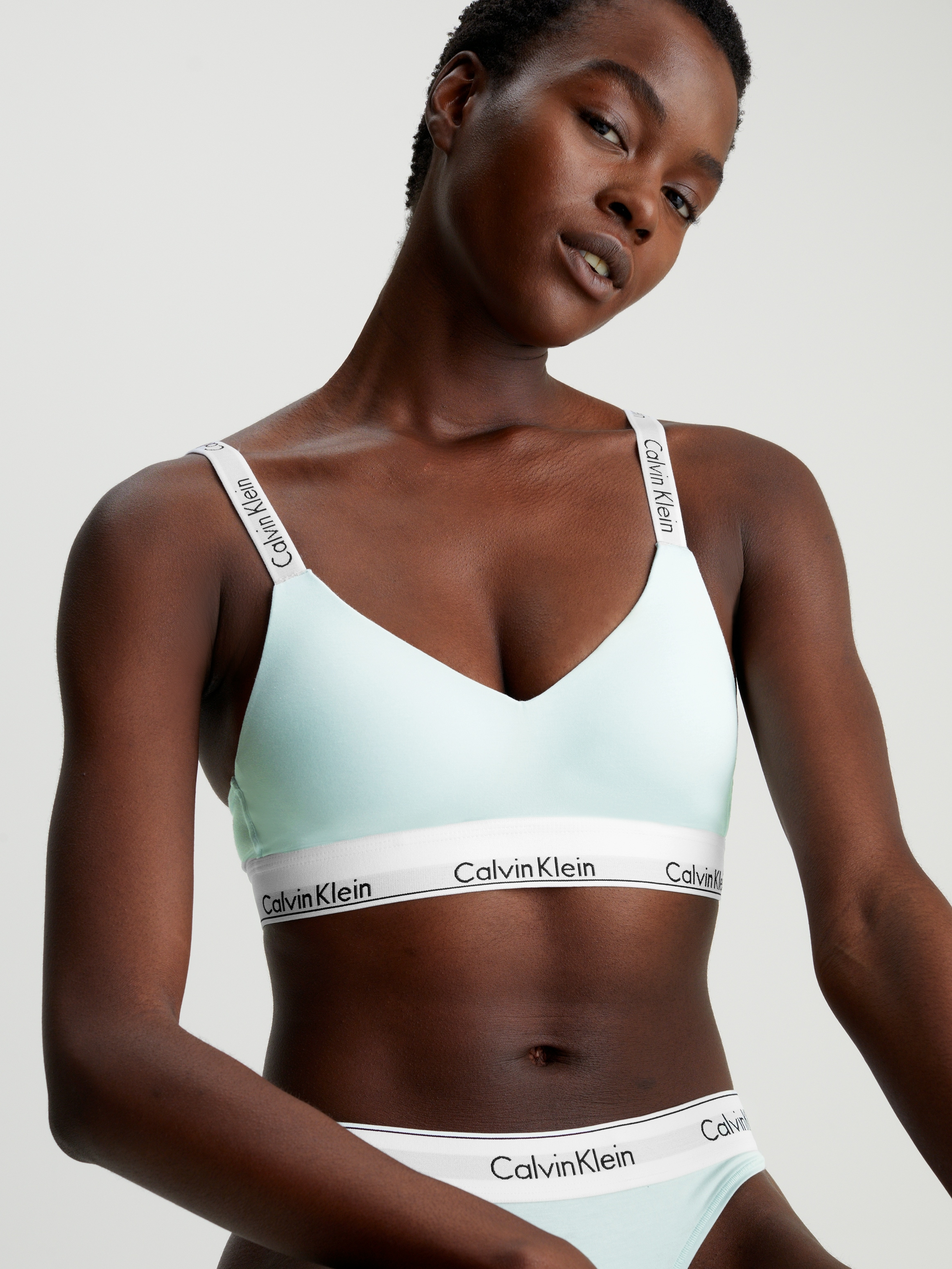 Calvin Klein Underwear Bralette-BH, mit CK Logo am Bund sowie den Trägern