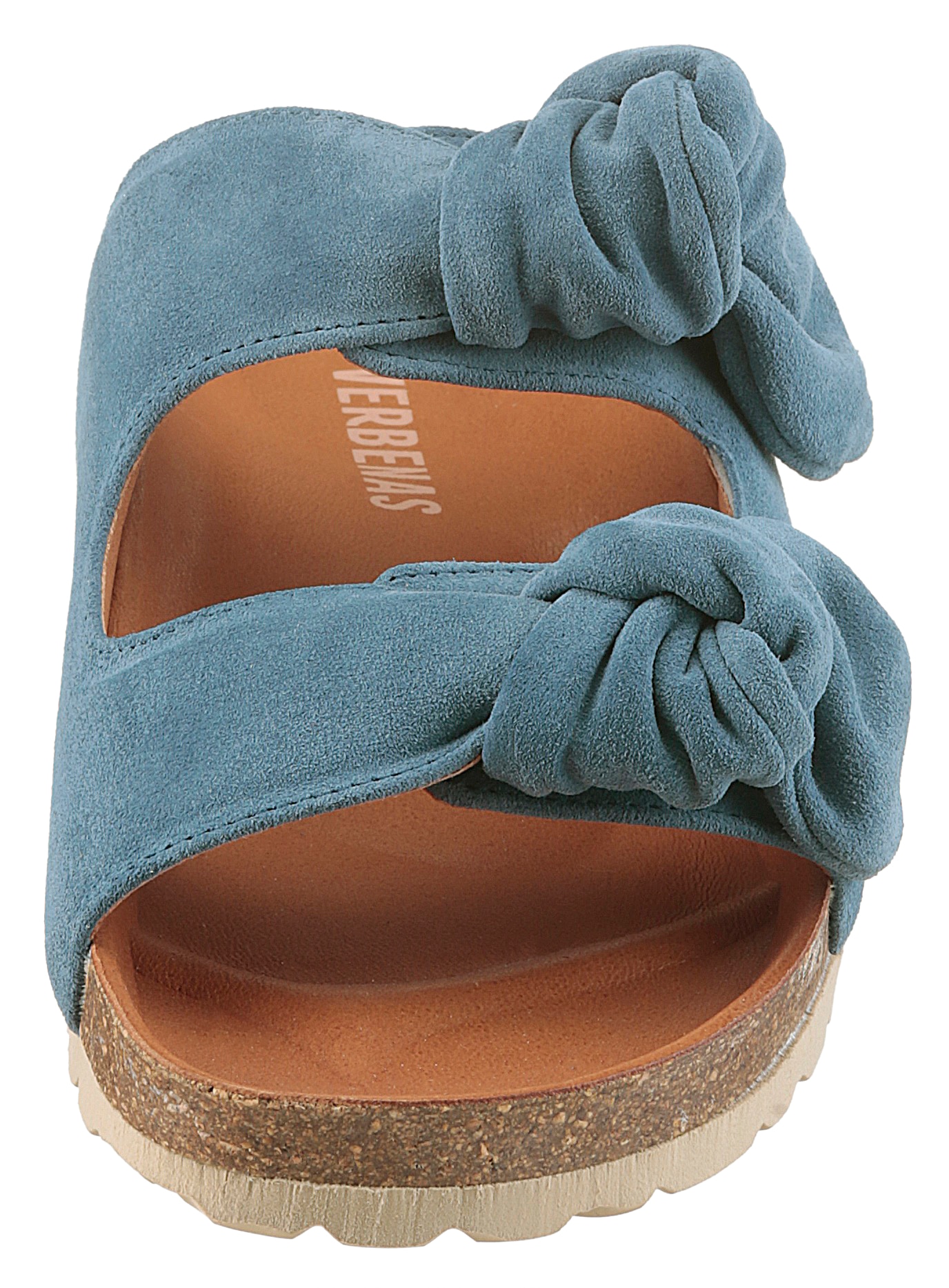 VERBENAS Pantolette »Rain«, Sommerschuh, Schlappen, Strandschuh, Hausschuh mit Softfußbett