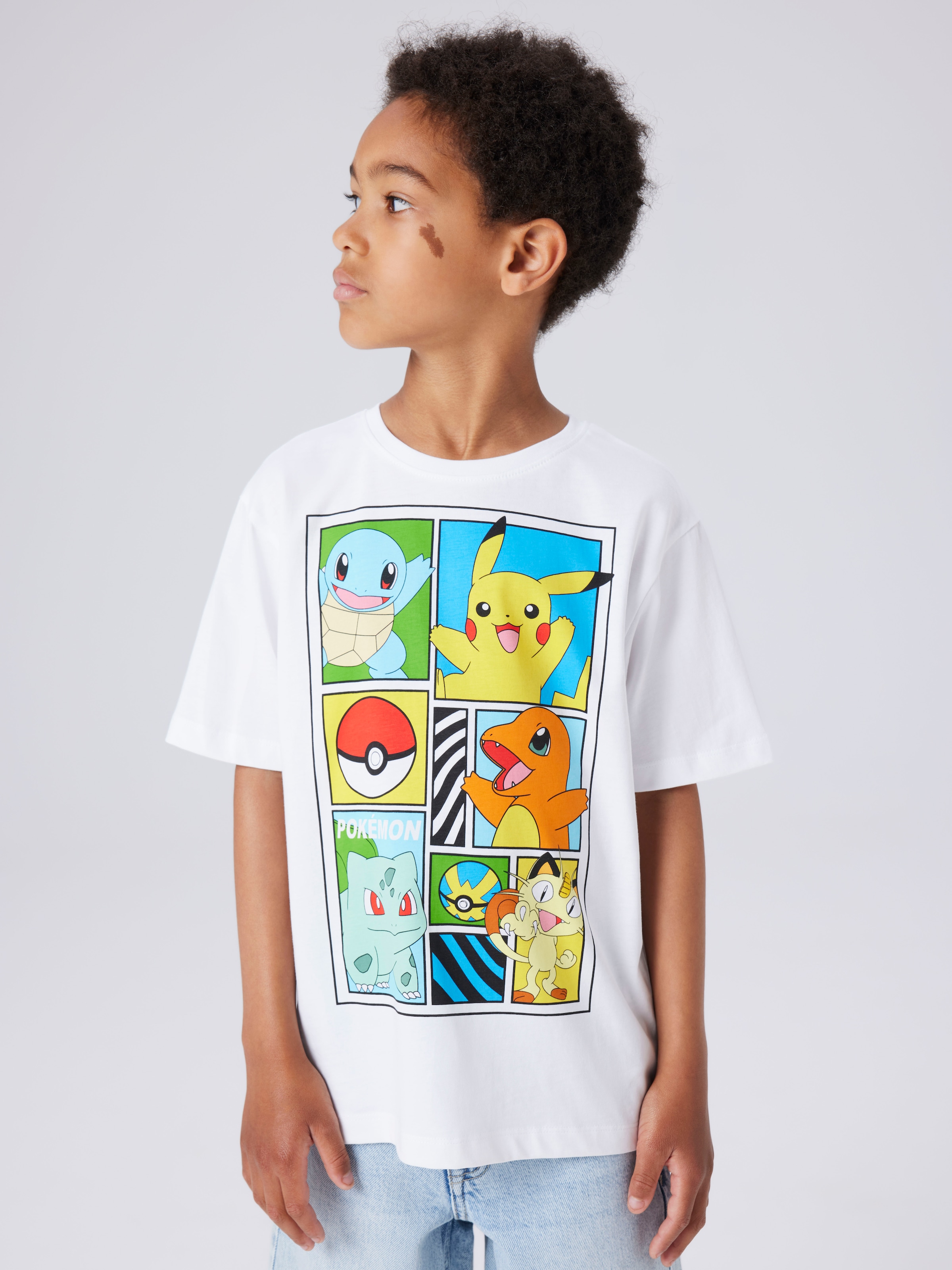 Name It T-Shirt »NKMDAMS POKEMON SS NREG TOP BOX NOOS SKY«