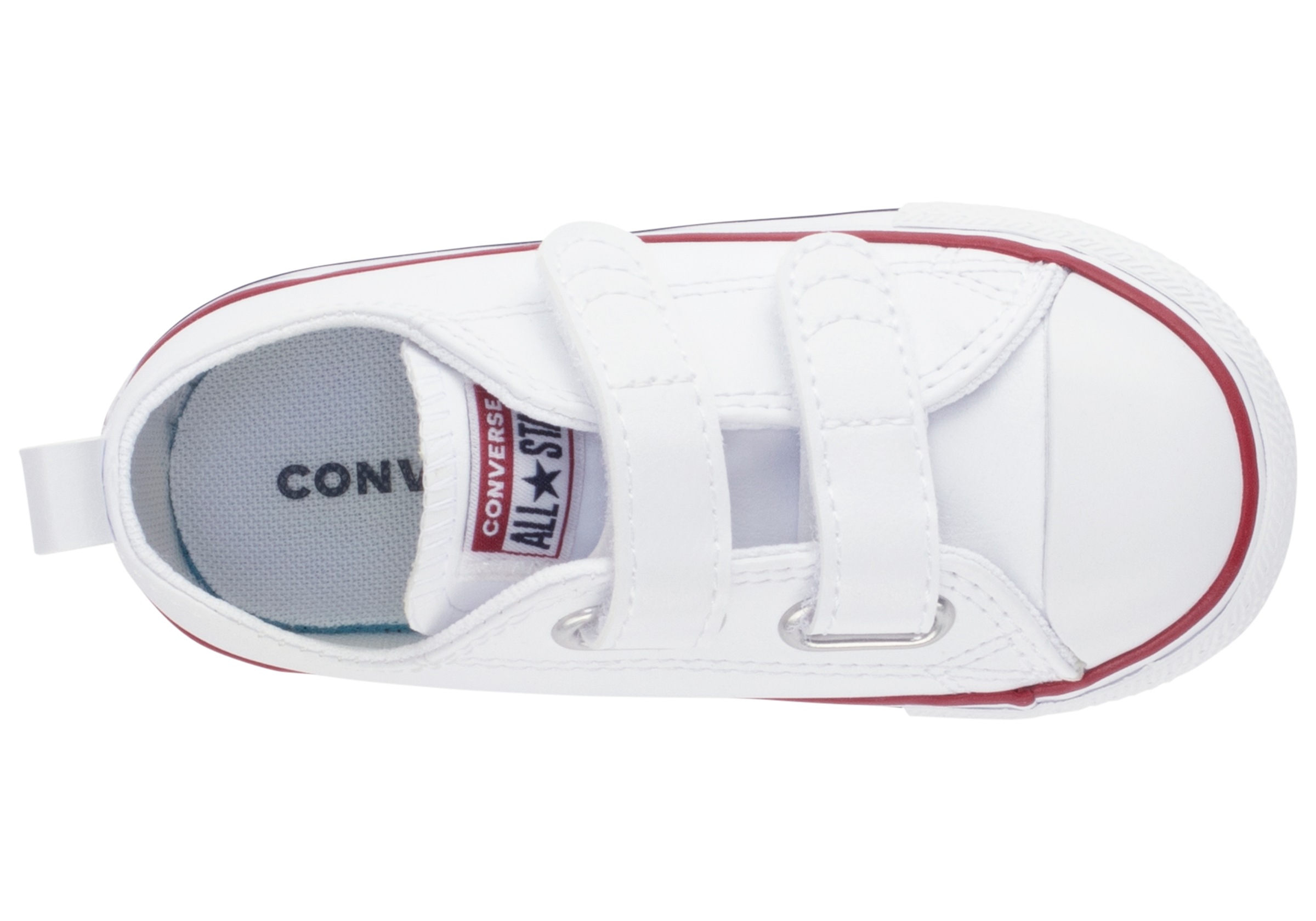 Converse Chuck Taylor All Star Easy-On Leather Sneaker Weiß 24 3